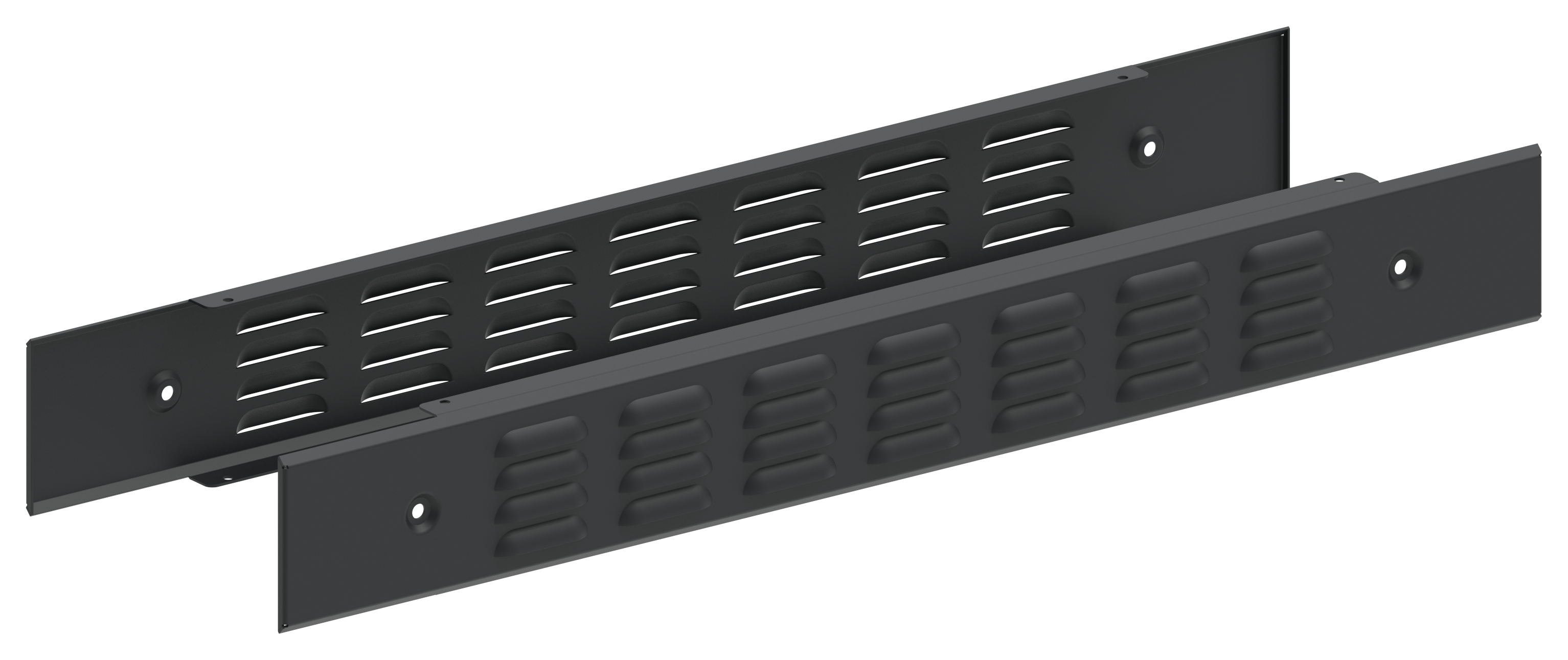 FORMAT Панель цоколя вентилируемая 100х800мм RAL7021 (2шт/компл) IEK