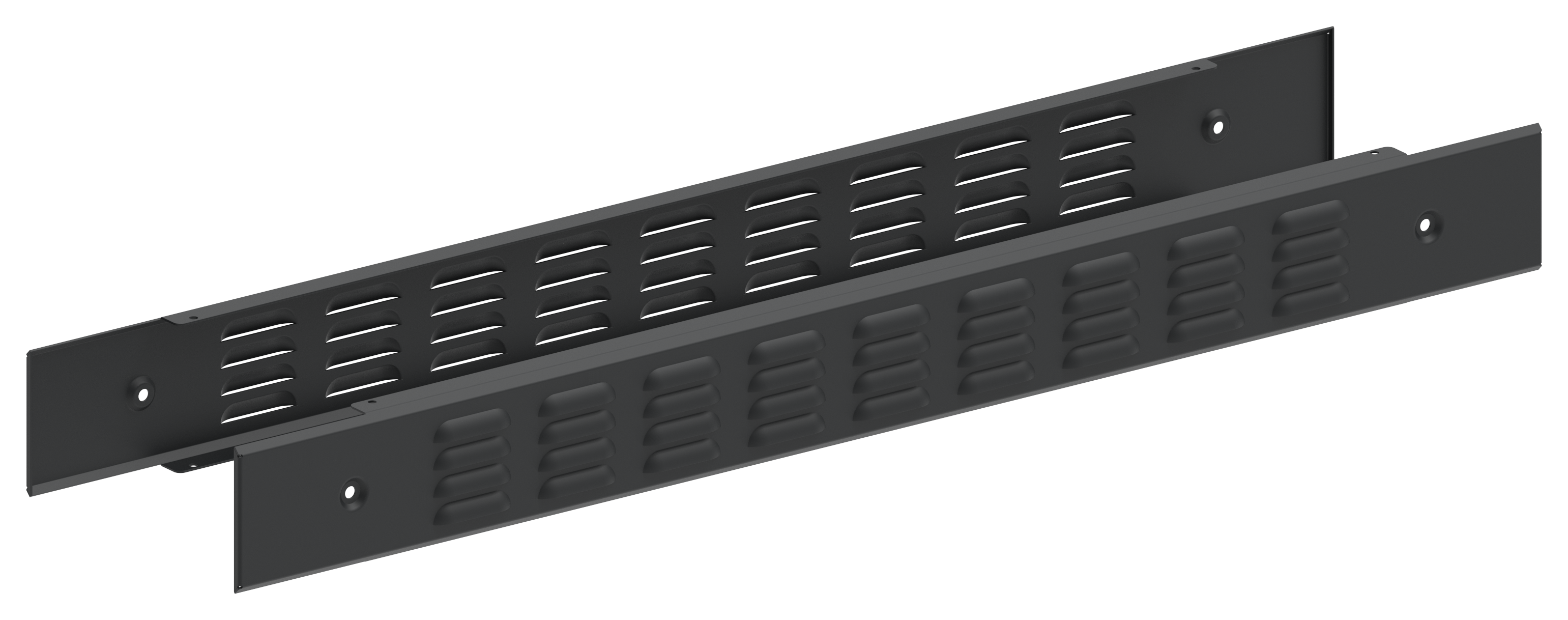 FORMAT Панель цоколя вентилируемая 100х1000мм RAL7021 (2шт/компл) IEK