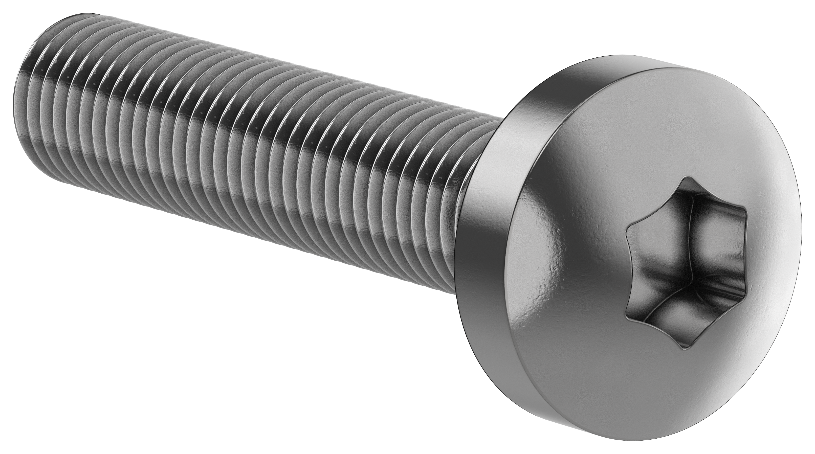 FORMAT Винт М6х30 самонарезающий полукруглая головка шестирадиусный шлиц TORX30 DIN 7500С (20шт/упак) IEK