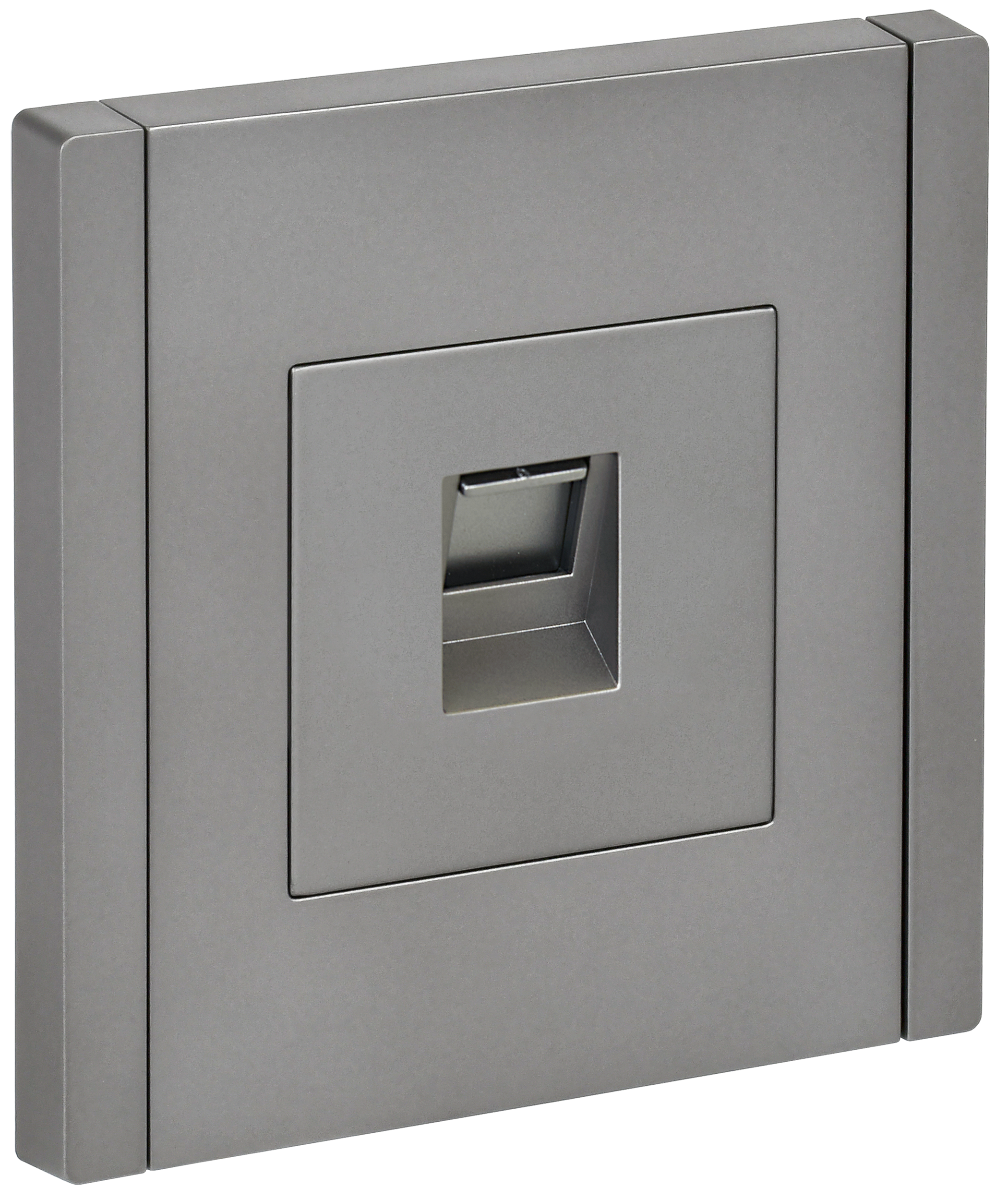 FORTE&PIANO Розетка компьютерная RJ45 кат.5E FP532 сталь IEK