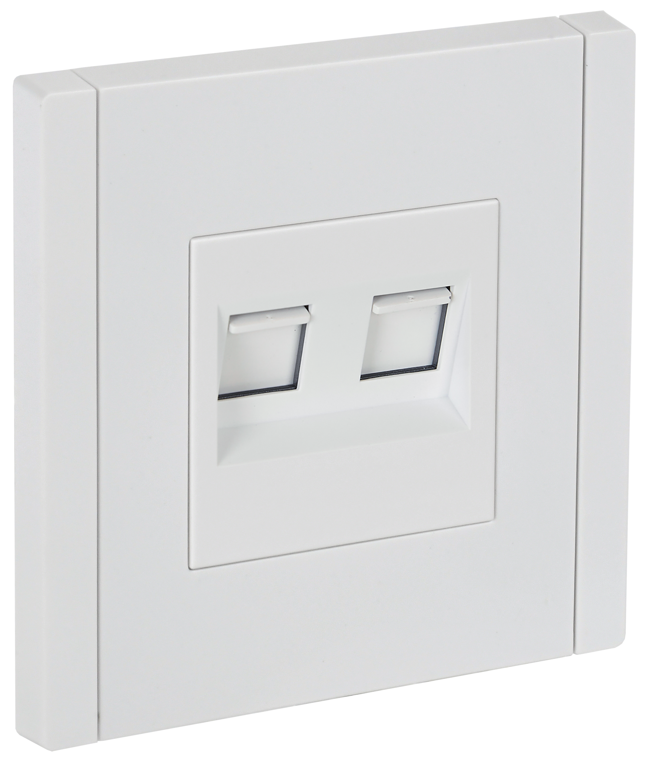 FORTE&PIANO Розетка двойная RJ11+RJ45 кат.5E FP235 белый IEK