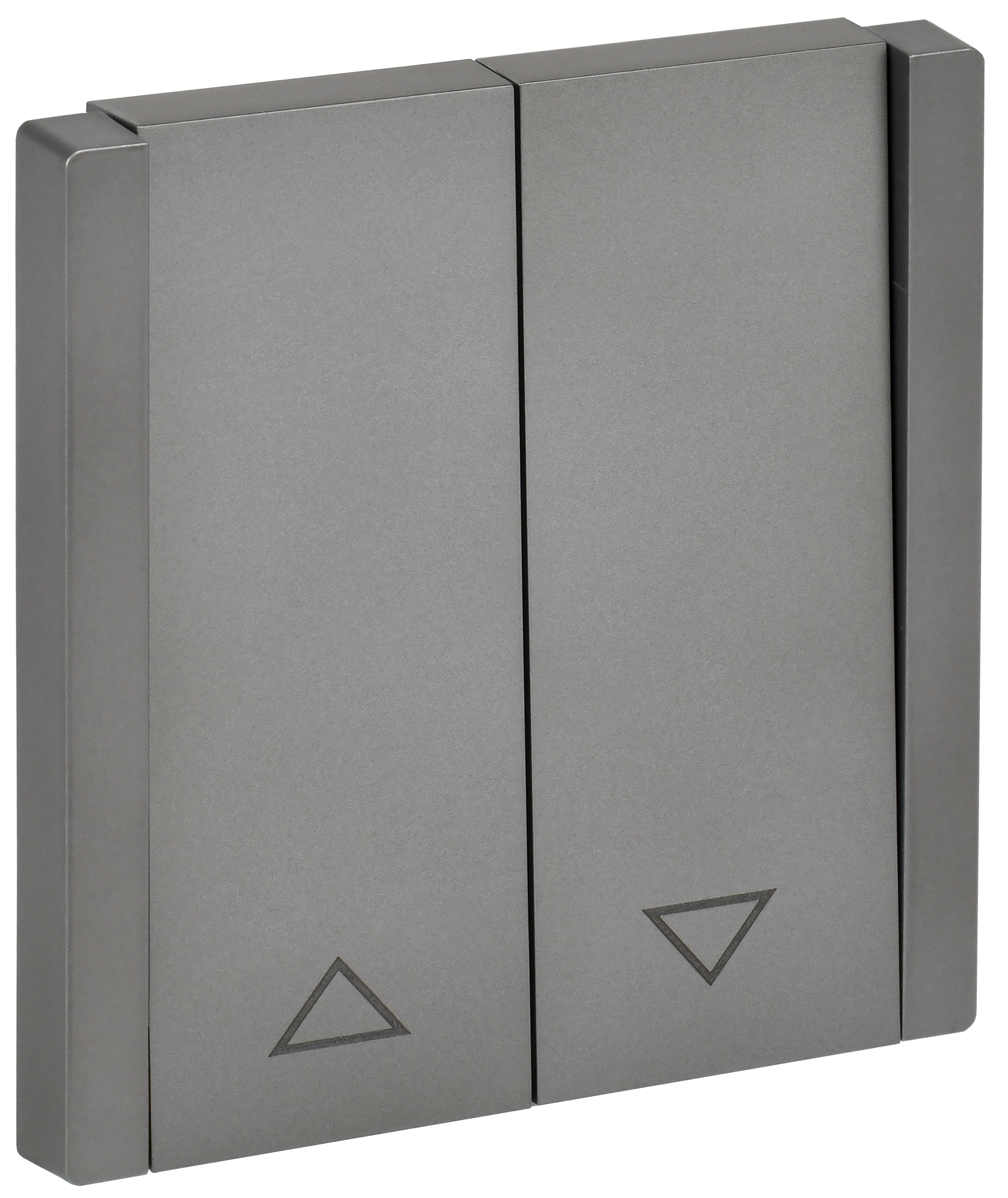 FORTE&PIANO Выключатель жалюзи 10А FP511 сталь IEK