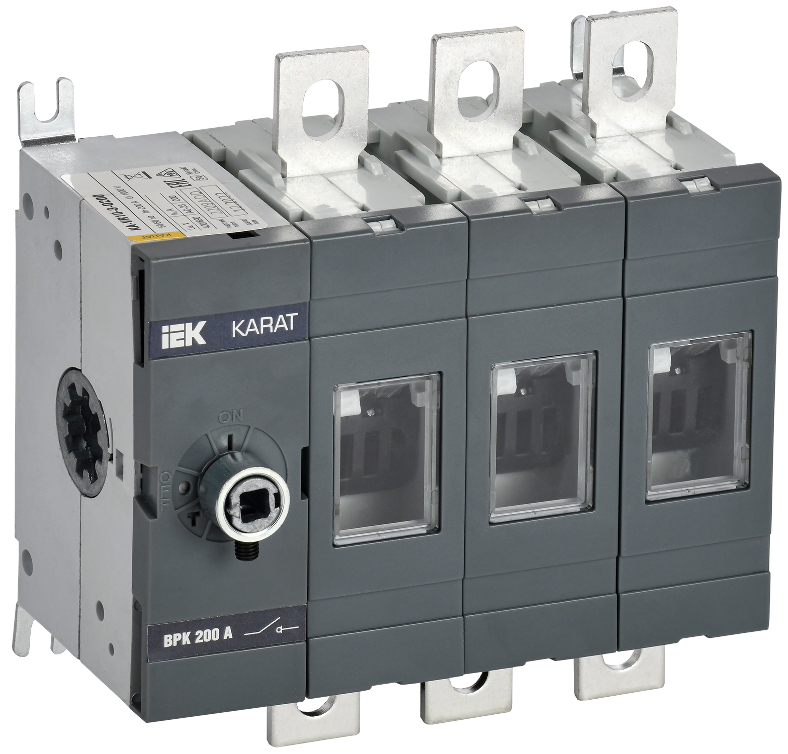 Выключатель-разъединитель ВРК без рукоятки управления 3P 200А KARAT