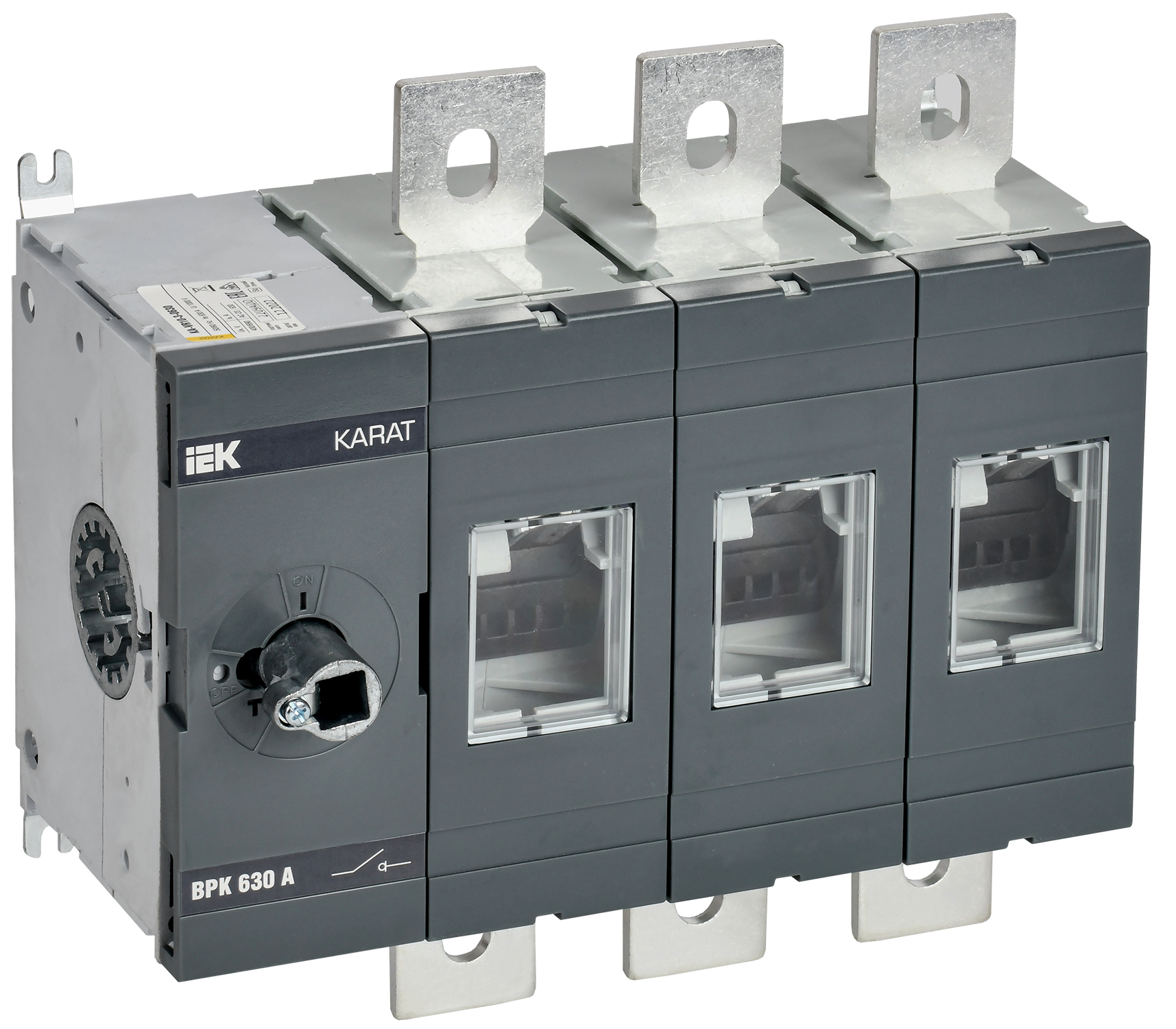 Выключатель-разъединитель ВРК без рукоятки 3P 630А KARAT