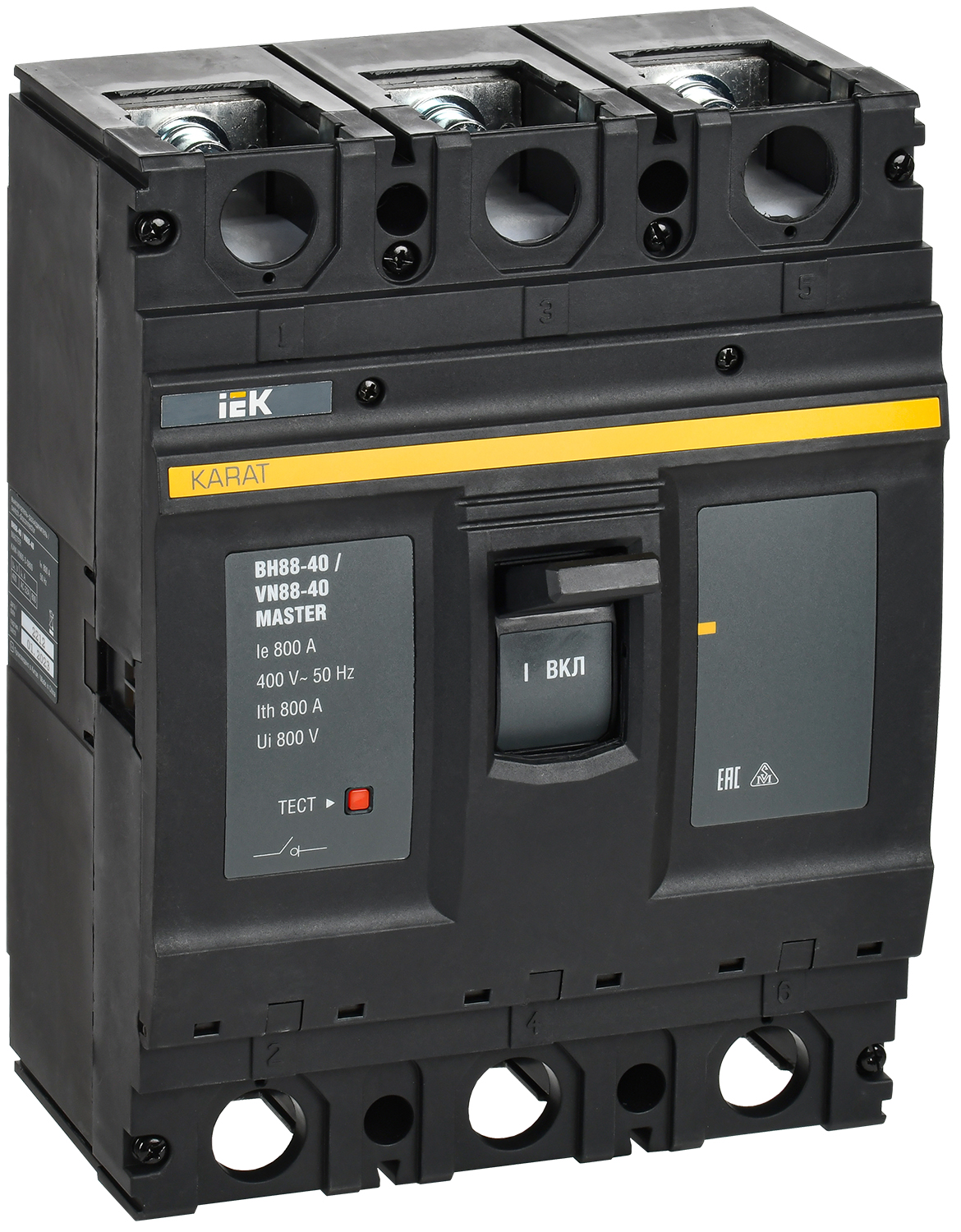 Выключатель-разъединитель KARAT MASTER ВН88-40 3P 800А