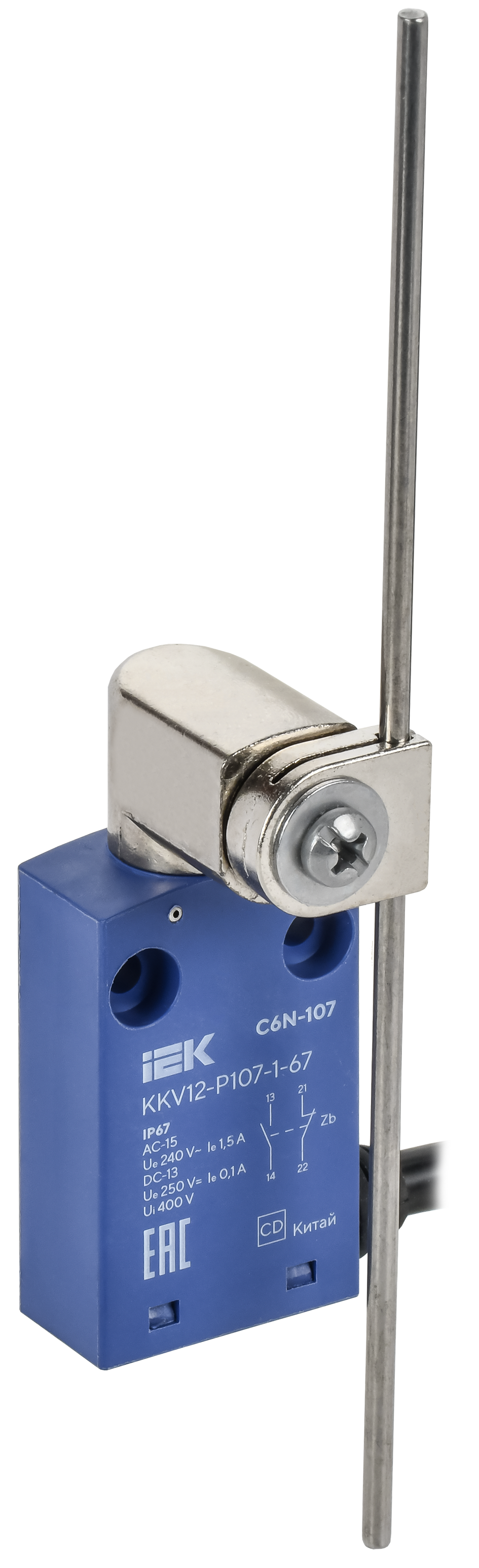 Выключатель концевой C6N-107 регулируемый стержень IP67