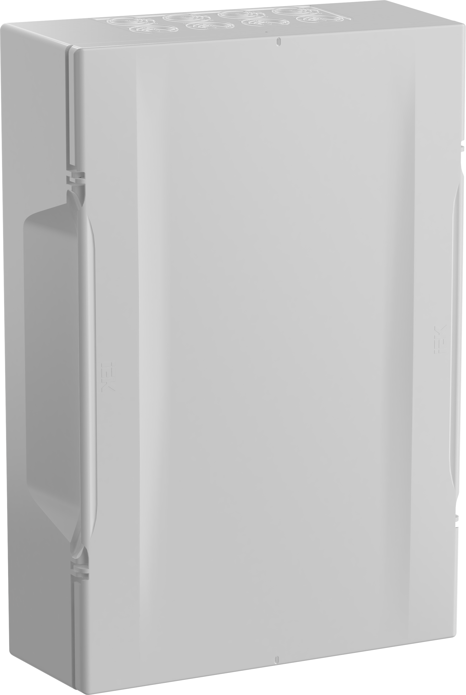 Корпус пластиковый навесной на 24 модуля ЩРН-П-24 белая дверь IP40 KREPTA 5