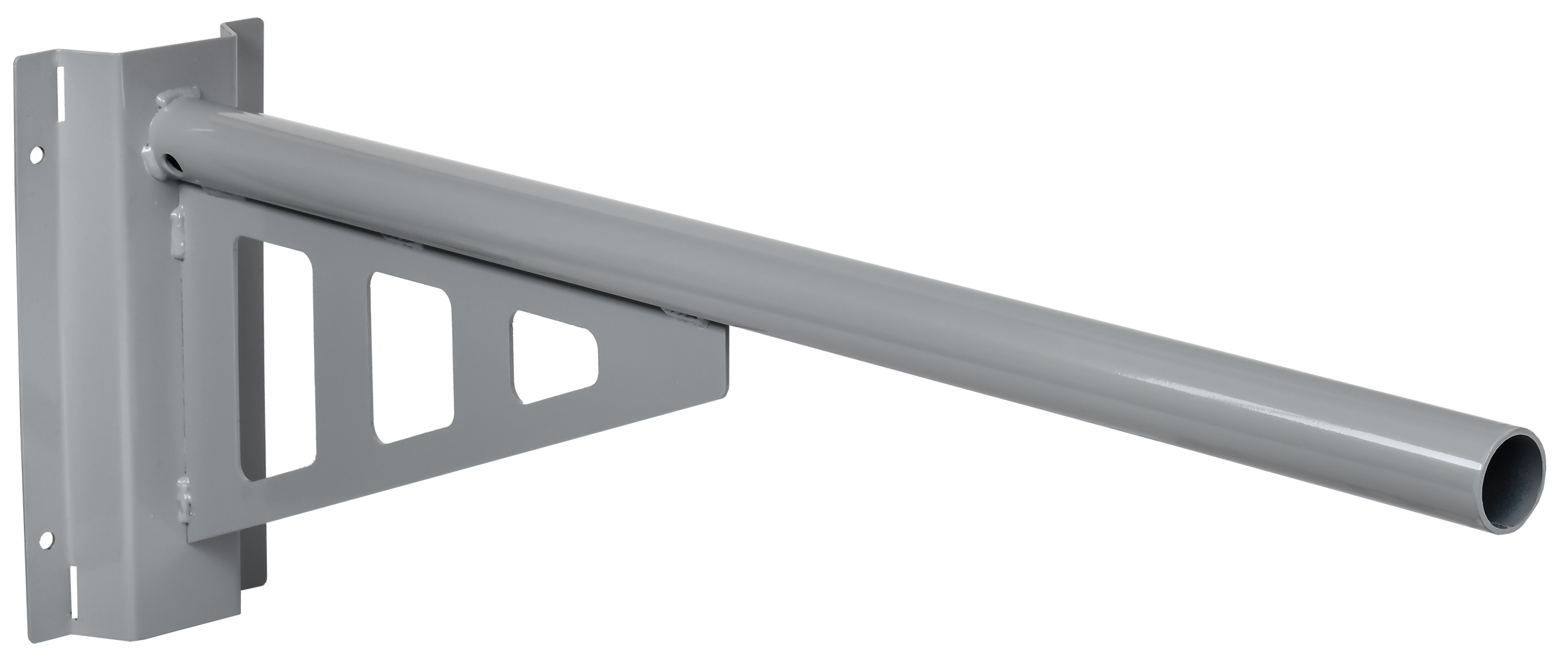 Кронштейн КР-6 D 48 L 1000 на опору 2 хомута серый