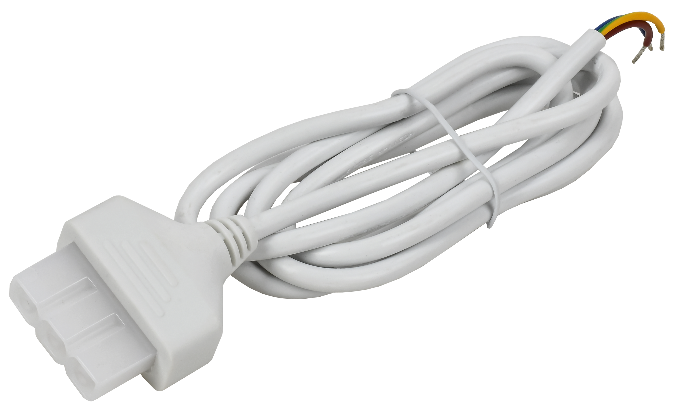 Кабель питания 1,5м белый для светильника LED линейного 1010