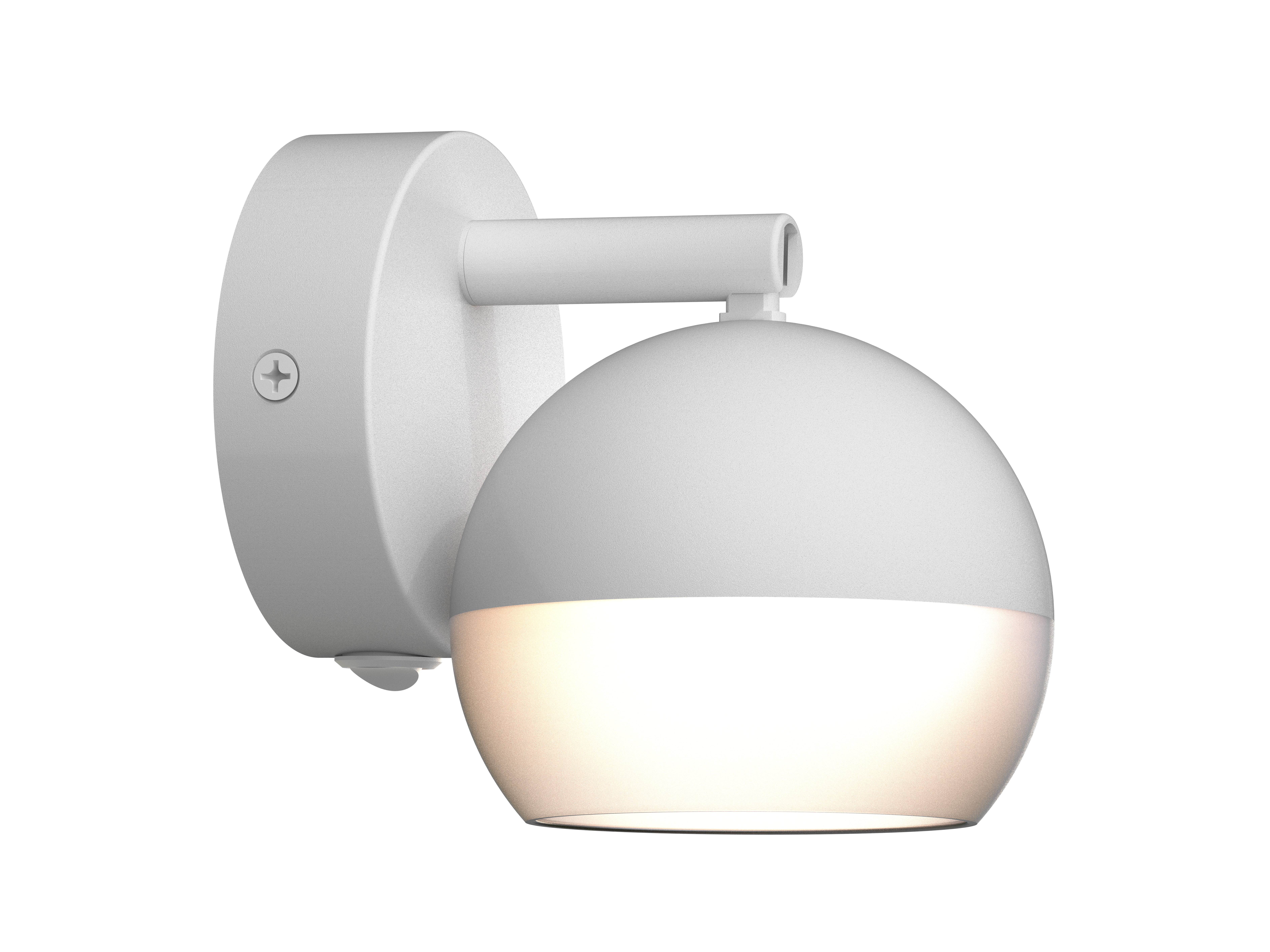 Светильник 4013 накладной настенный под лампу GX53 белый