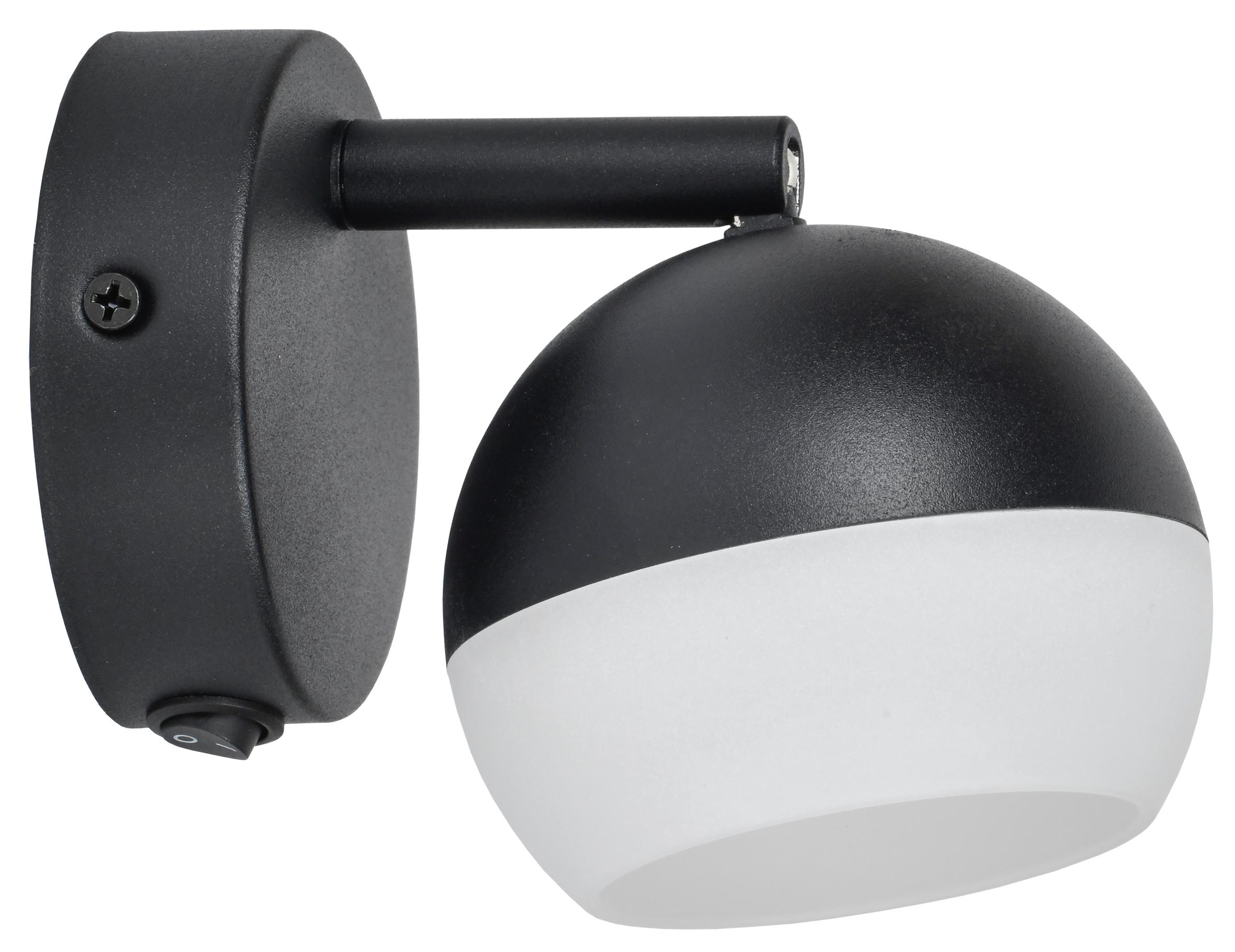 Светильник 4013 накладной настенный под лампу GX53 черный