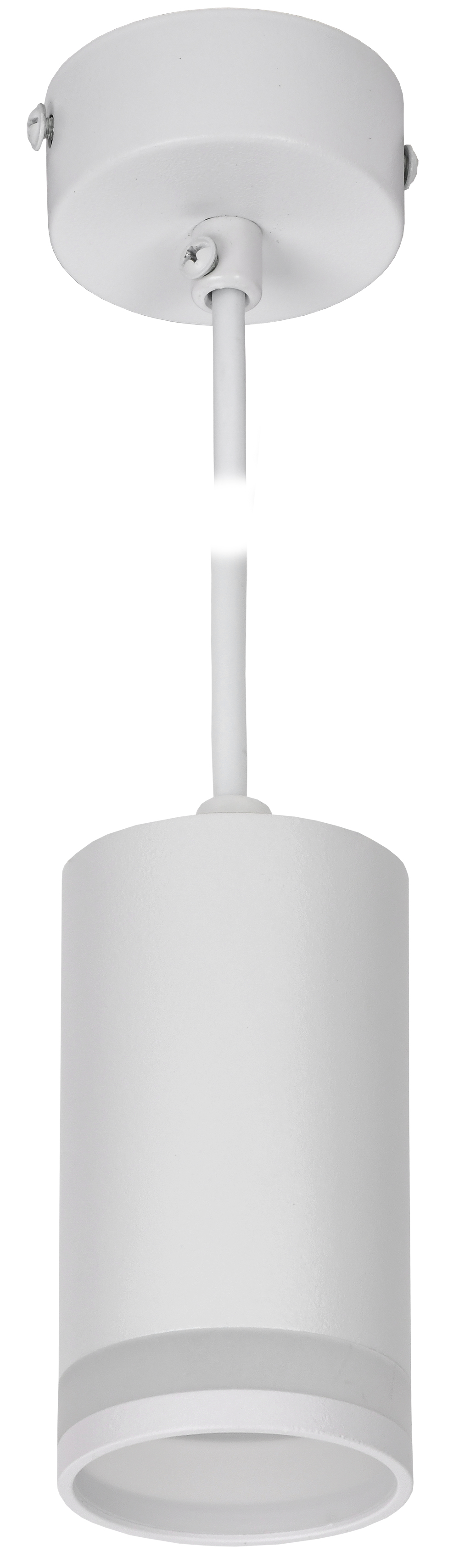 Светильник декоративный 4007 подвесной на потолок под лампу GU10 белый