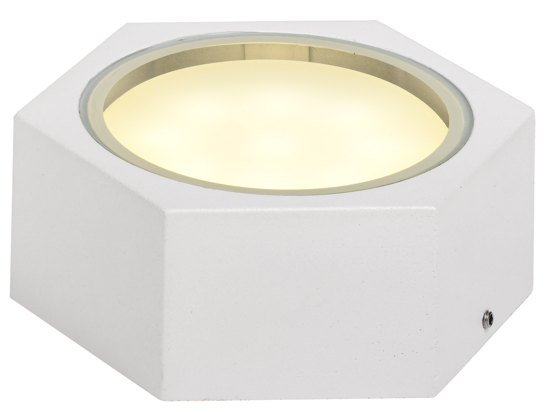 Светильник уличный декоративный для наружного освещения 5204 потолочный под лампу GX53 IP65 белый