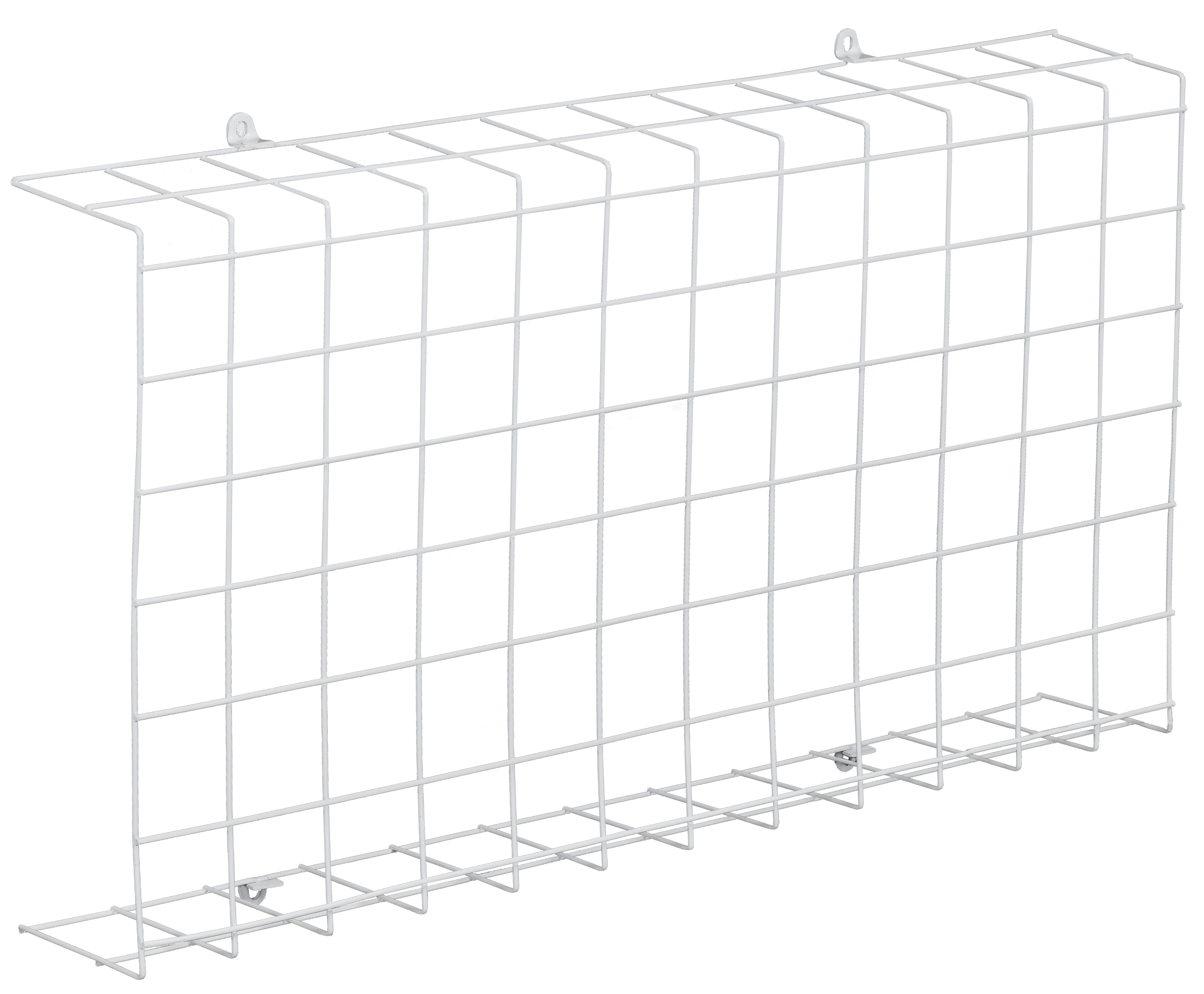 Решетка защитная для светильника LED ДВО 690х370х95мм белая