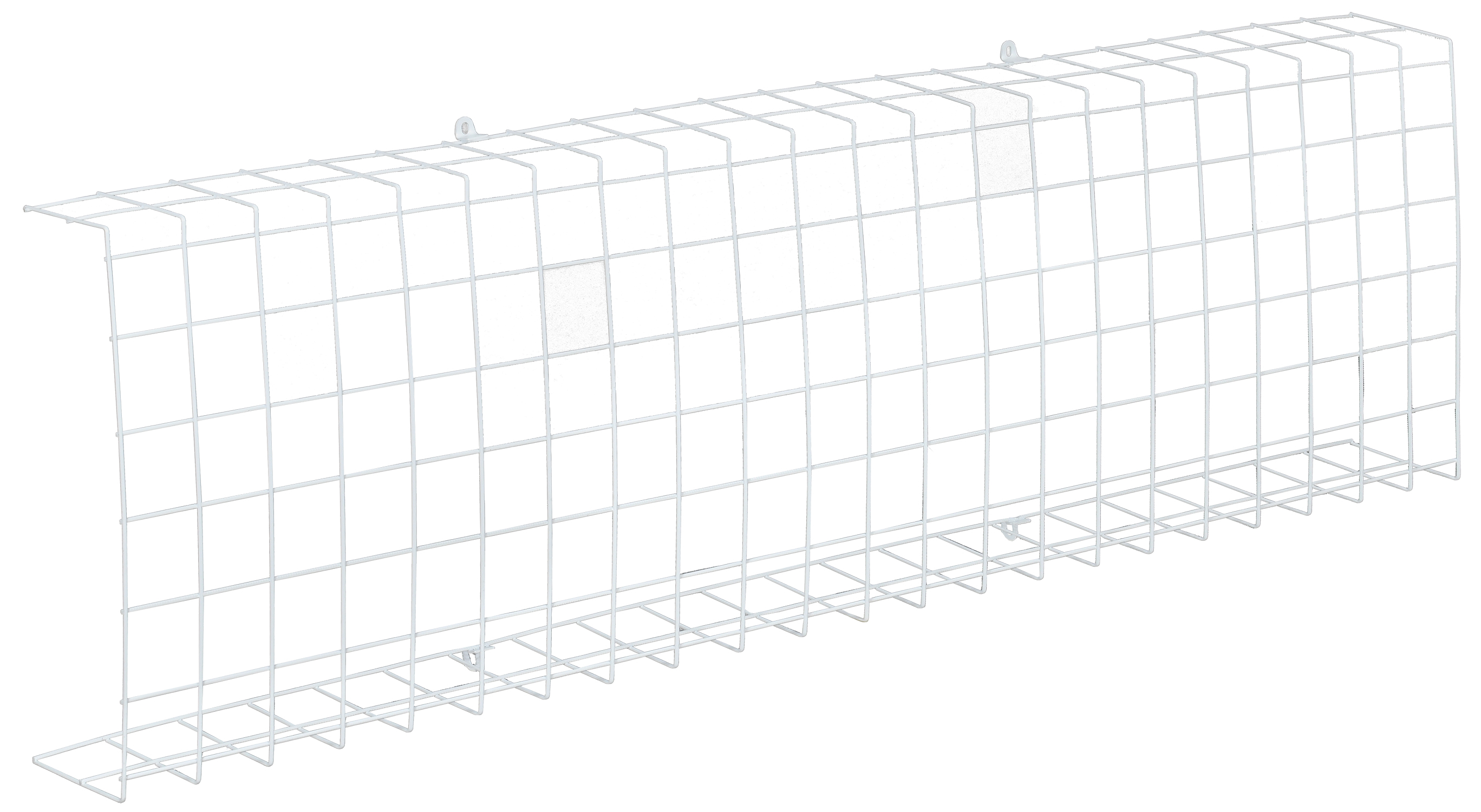 Решетка защитная для светильника LED ДВО 1280х370х95мм белая
