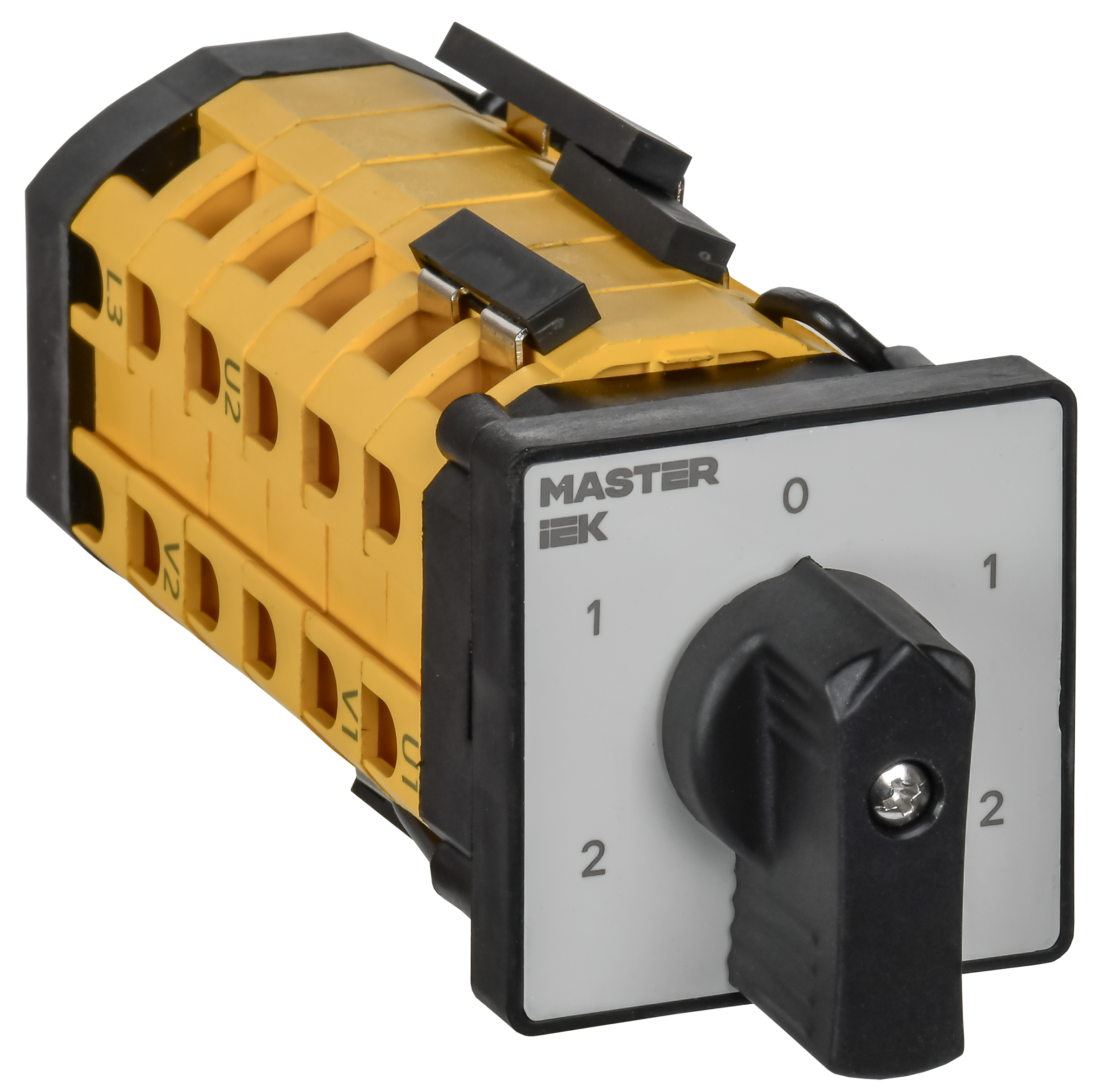 Переключатель кулачковый стандартная рукоятка 10А схема 23