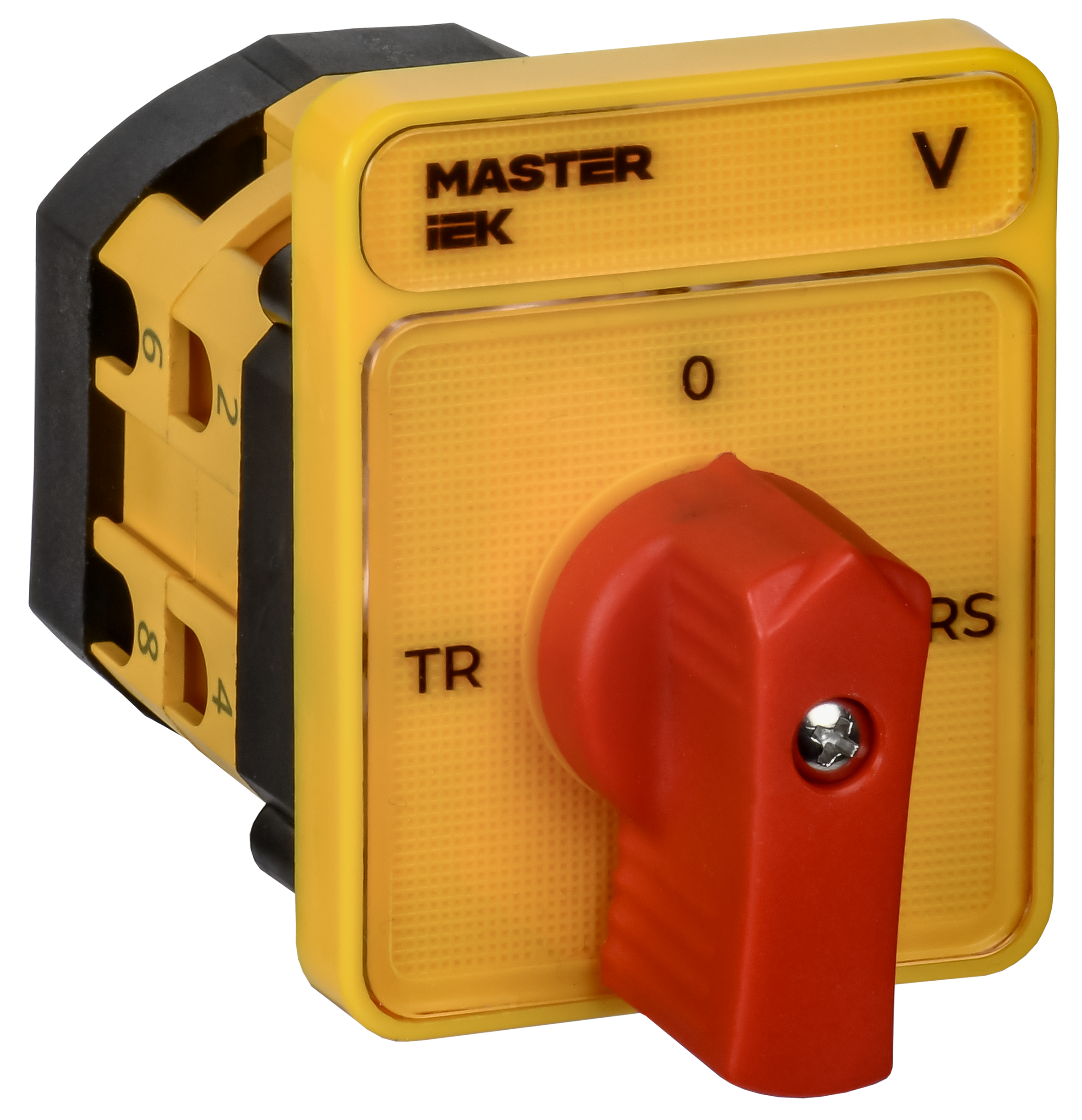 Переключатель кулачковый стандартная рукоятка 10А схема 67