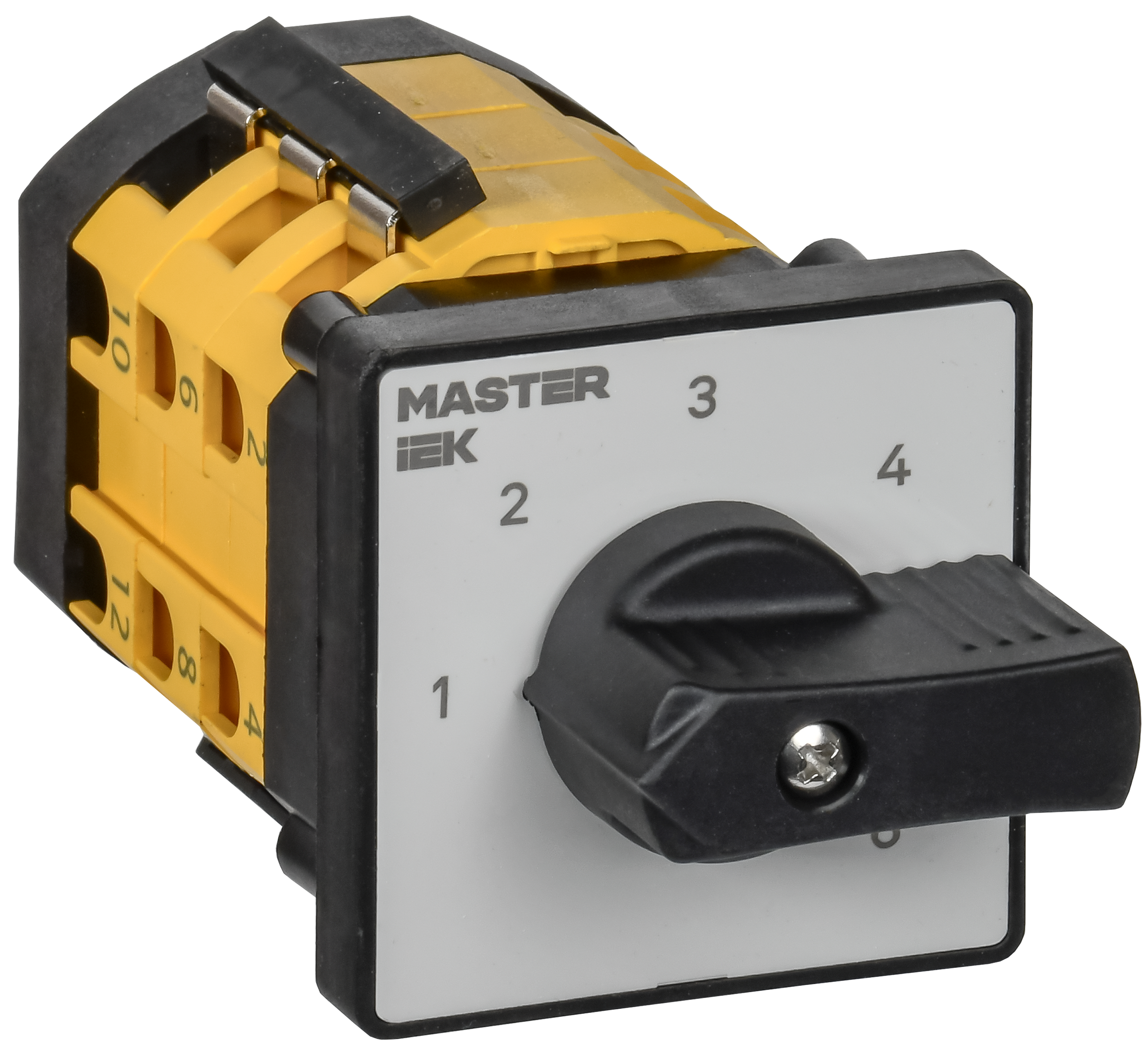 Переключатель кулачковый стандартная рукоятка 10А схема 85