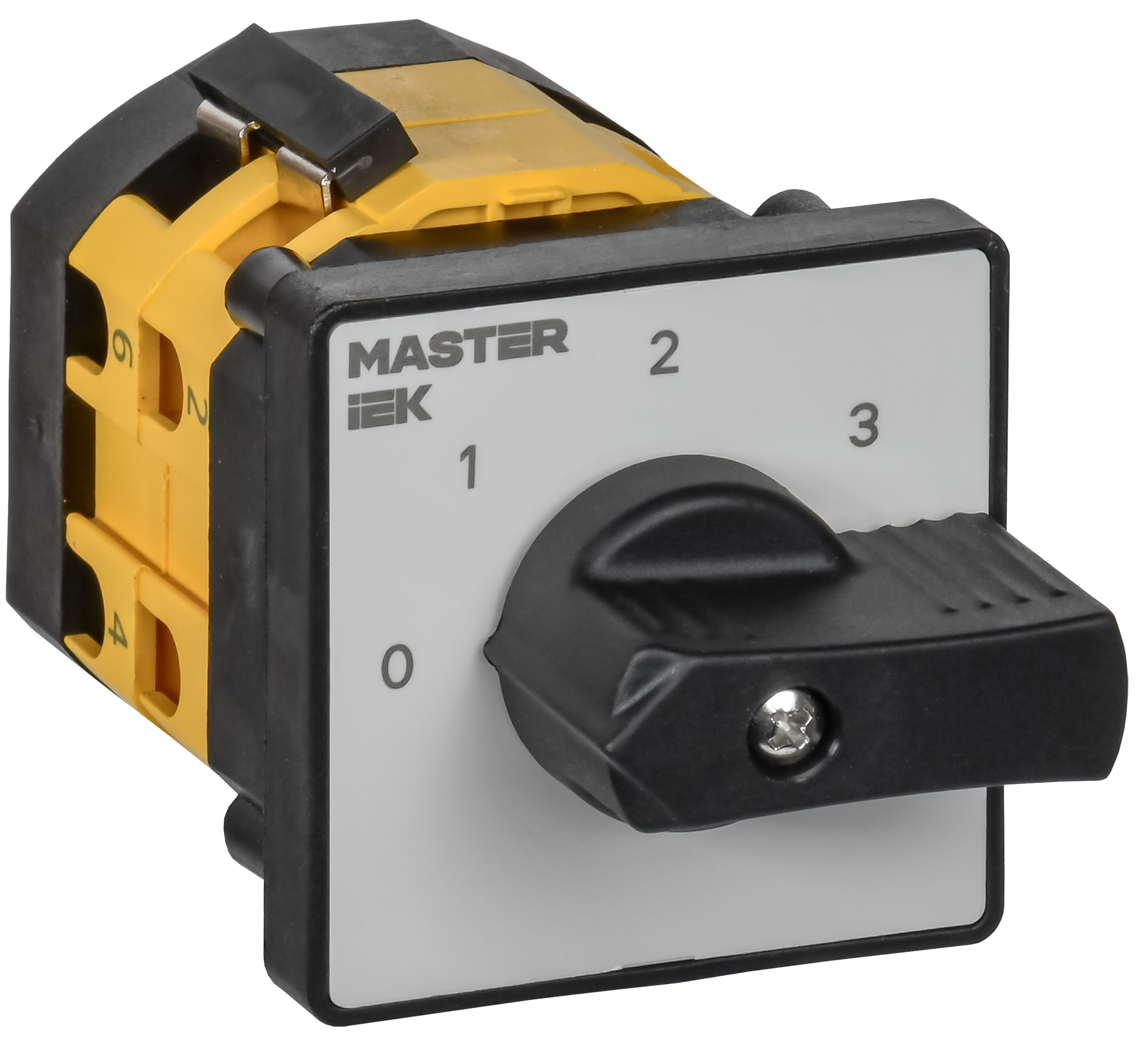 Переключатель кулачковый стандартная рукоятка 10А схема 108