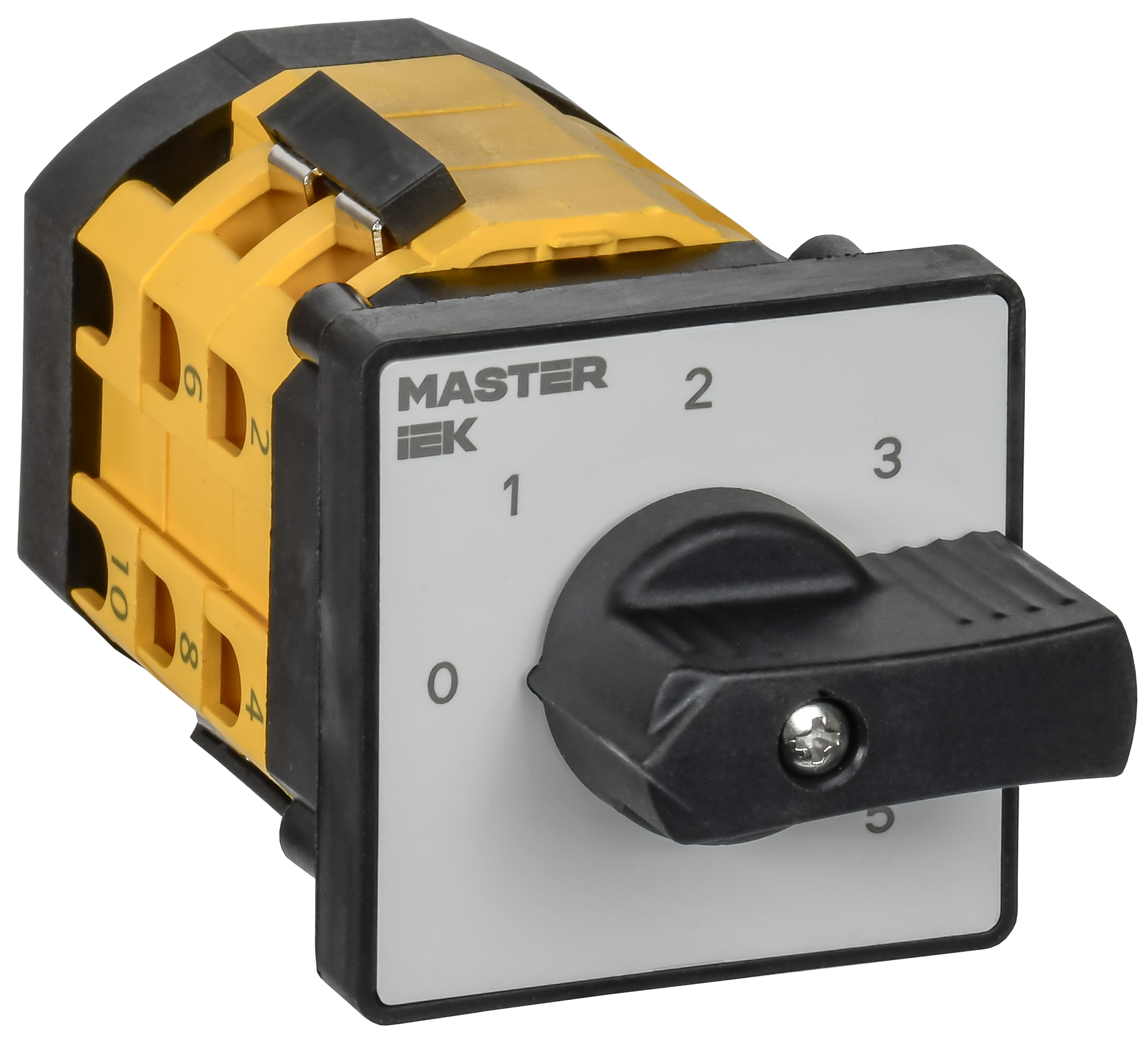 Переключатель кулачковый стандартная рукоятка 10А схема 110