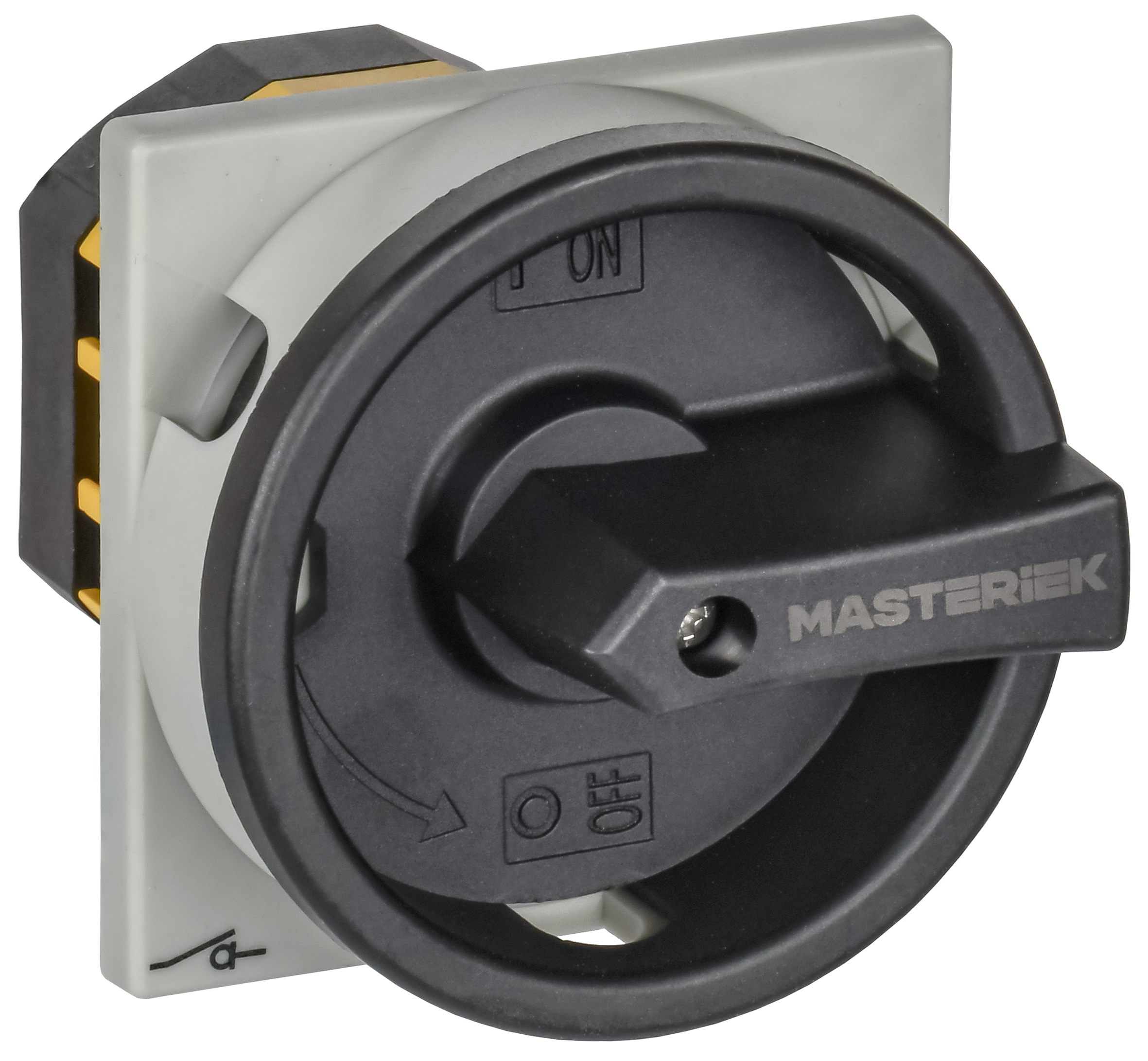 Переключатель кулачковый закрытая рукоятка 10А схема 10