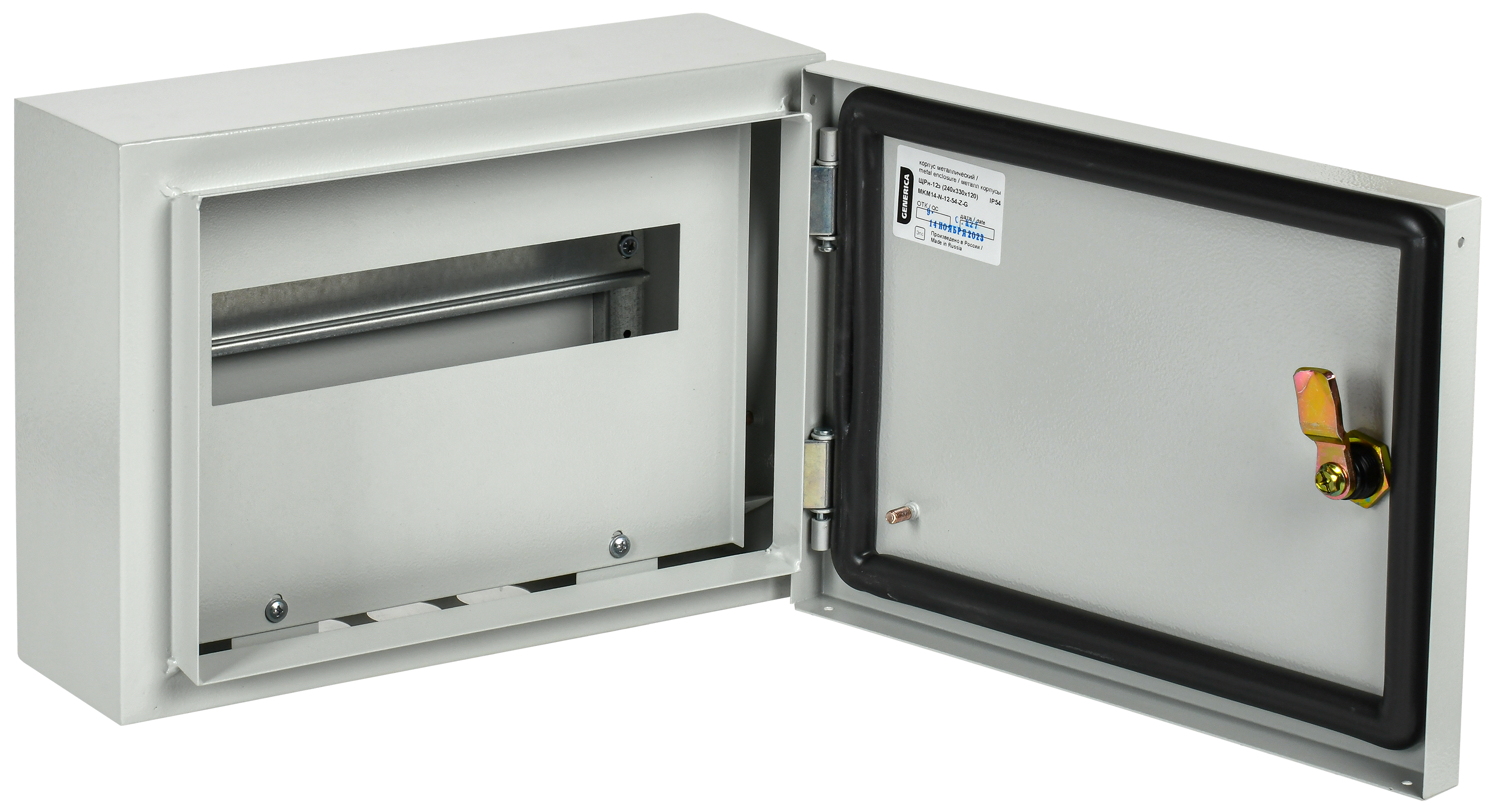Корпус металлический ЩРн-12з (240х330х120) IP54 GENERICA
