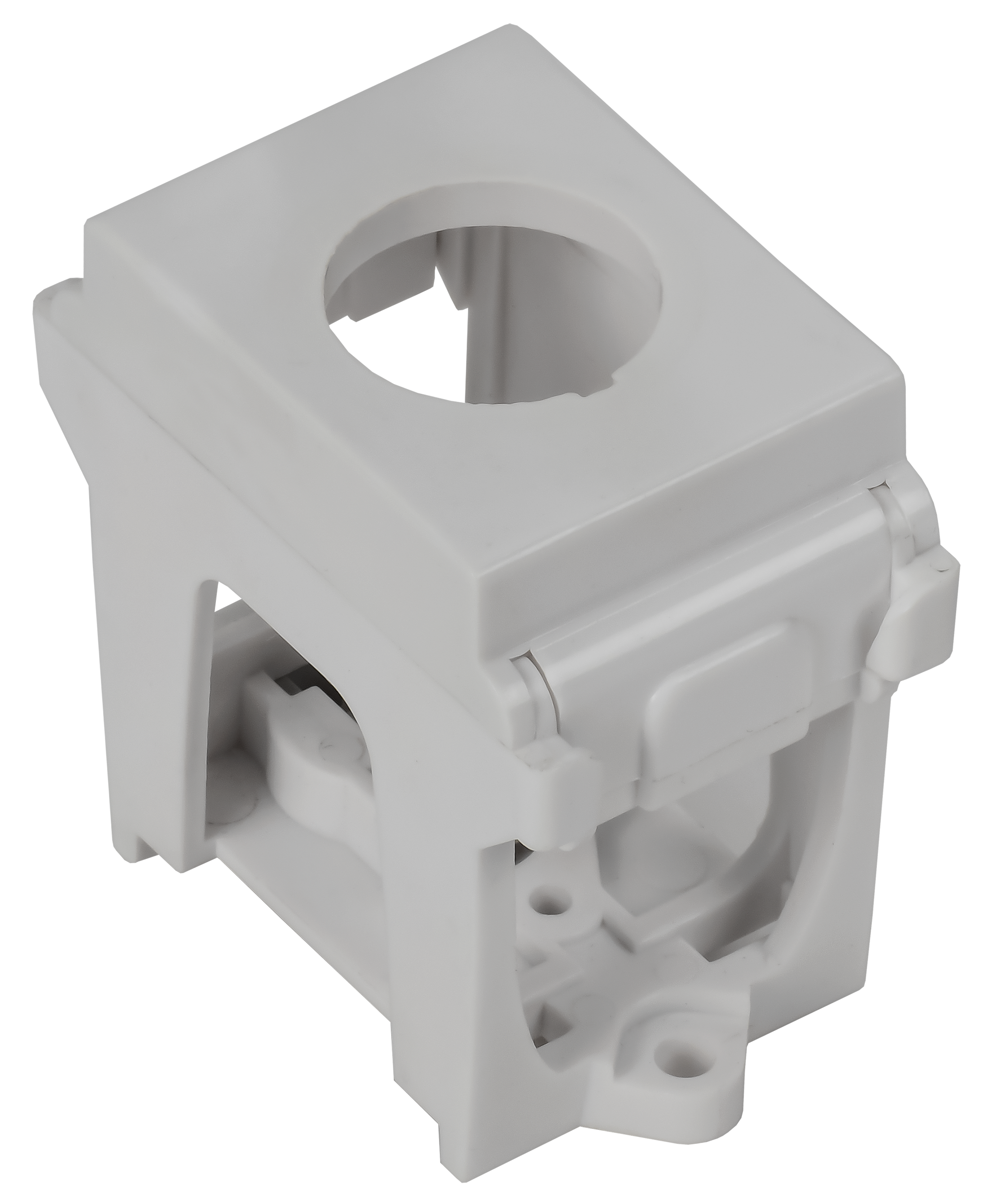 Адаптер кнопки серый