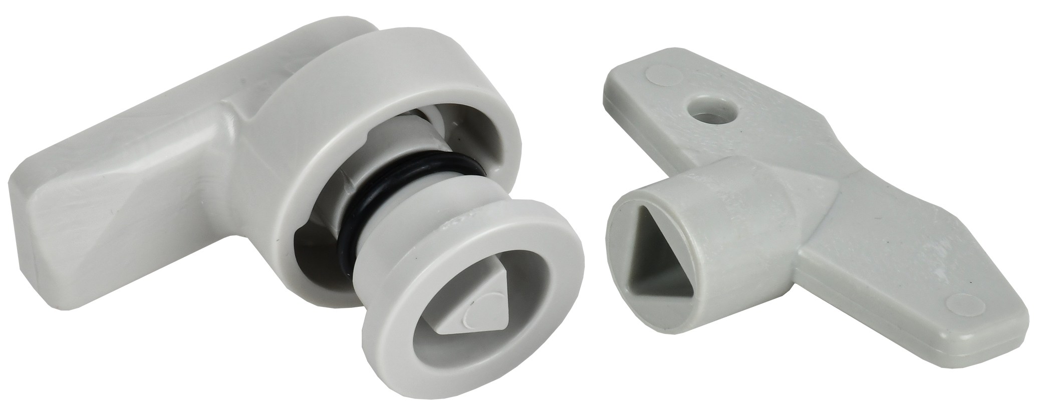 Замок для корпуса ЩМПп с ключом под треугольник IEK