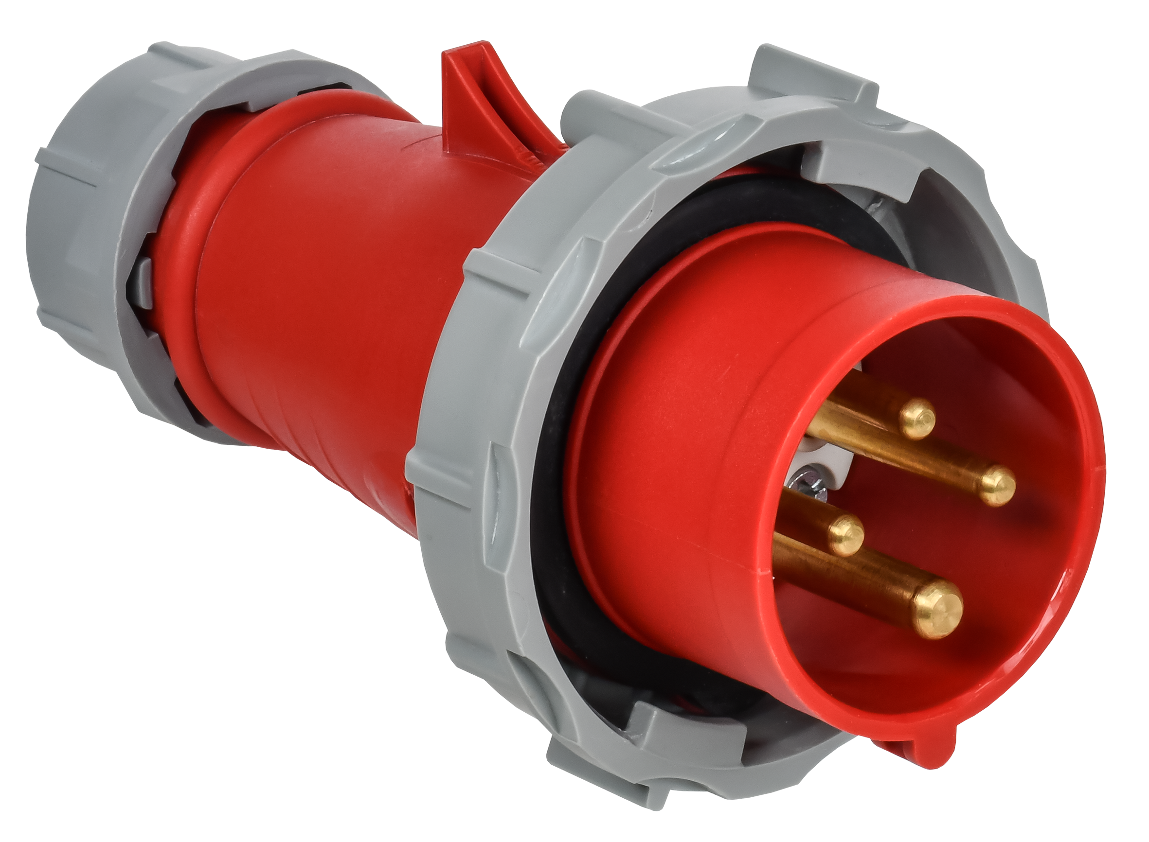 Вилка переносная ССИ-0142 16А-6ч/380-415В 3P+PE IP67 IEK