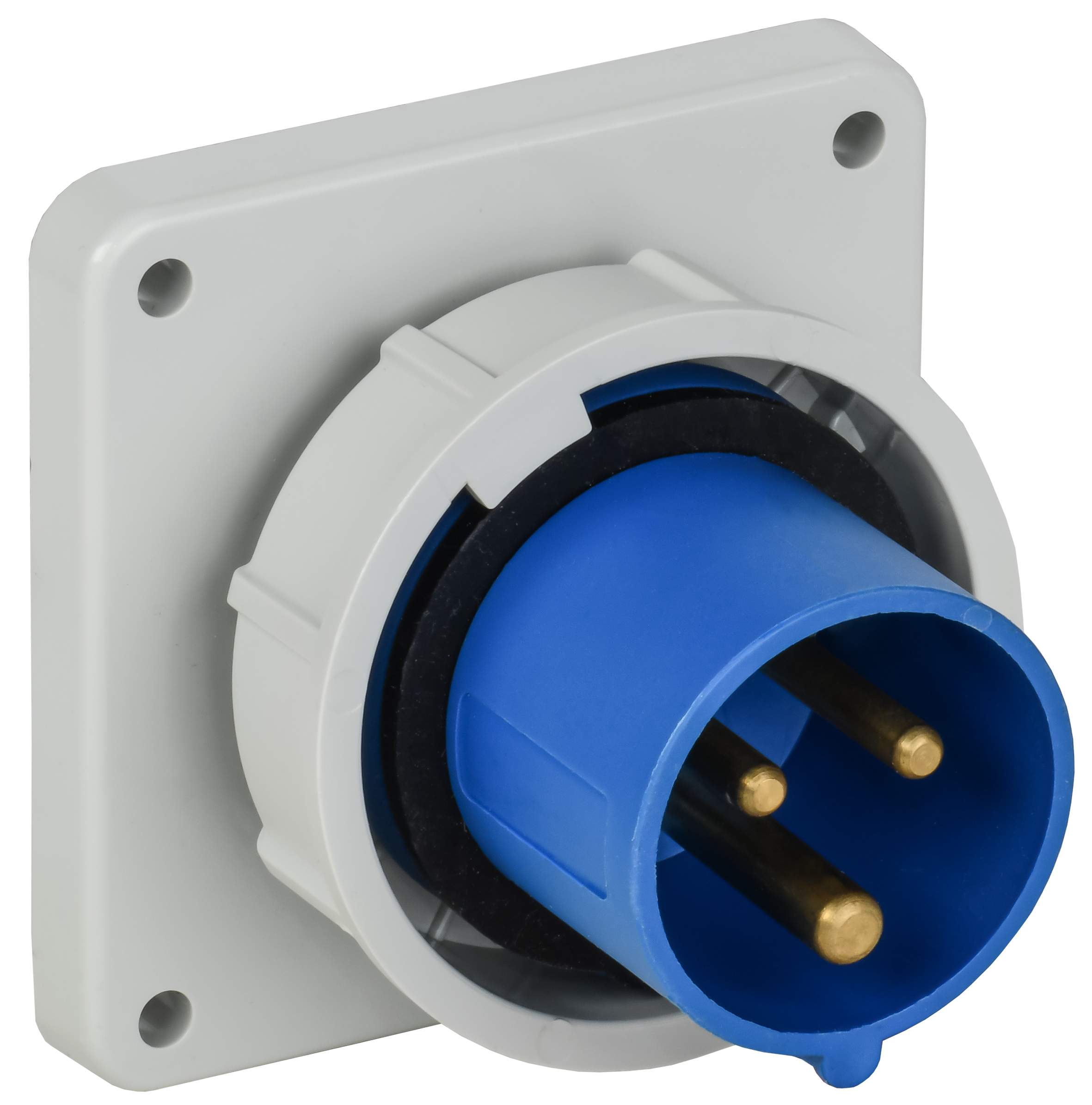 Вилка встраиваемая ССИ-3132 16А-6ч 220В 2P+PE IP67 IEK