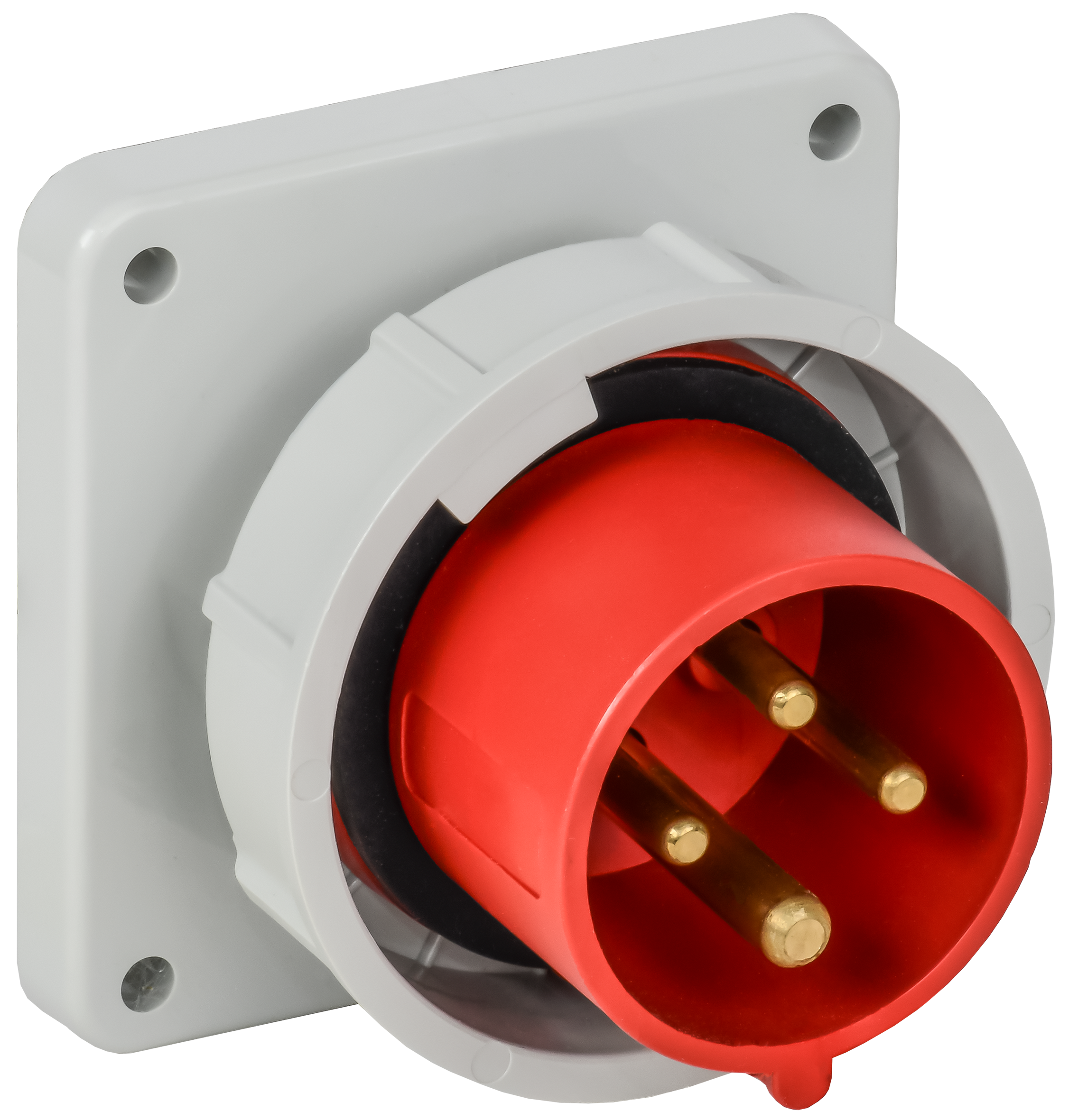 Вилка встраиваемая ССИ-3142 16А-6ч 380В 3P+PE IP67 IEK