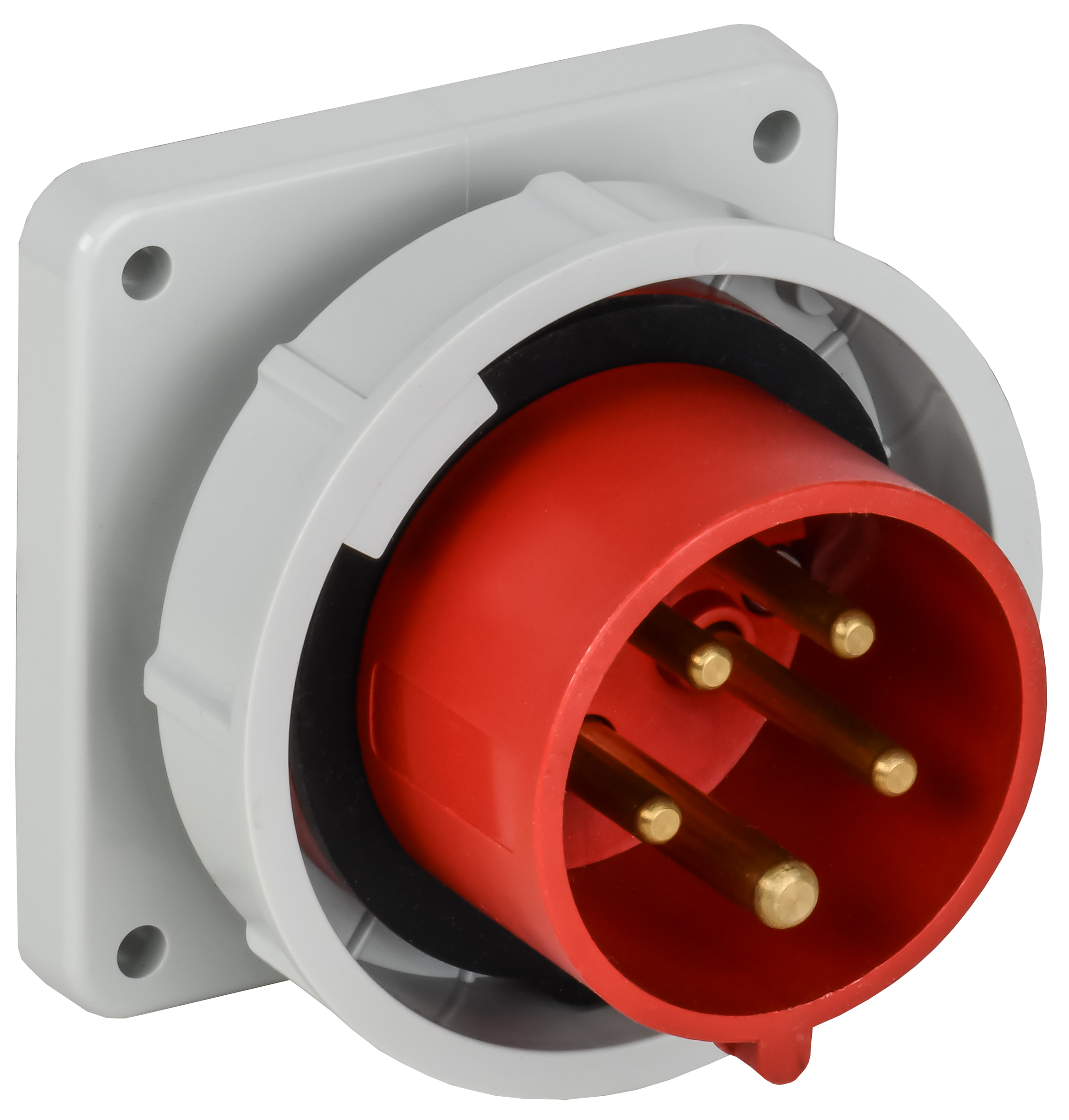 Вилка встраиваемая ССИ-3252 32А-6ч 380В 3P+PE+N IP67 IEK