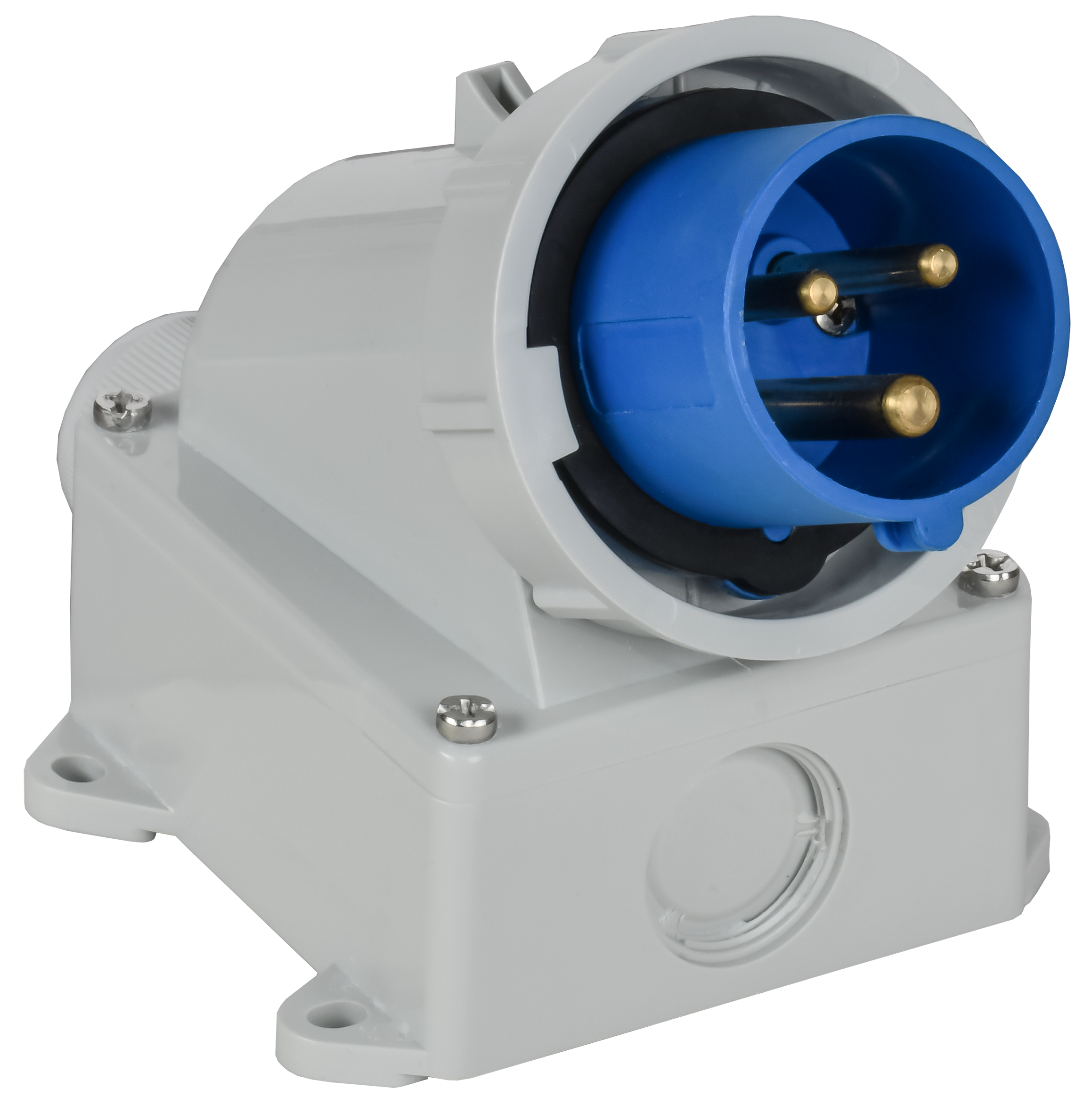 Вилка стационарная ССИ-5132 16А-6ч/220В 2P+PE IP67 IEK