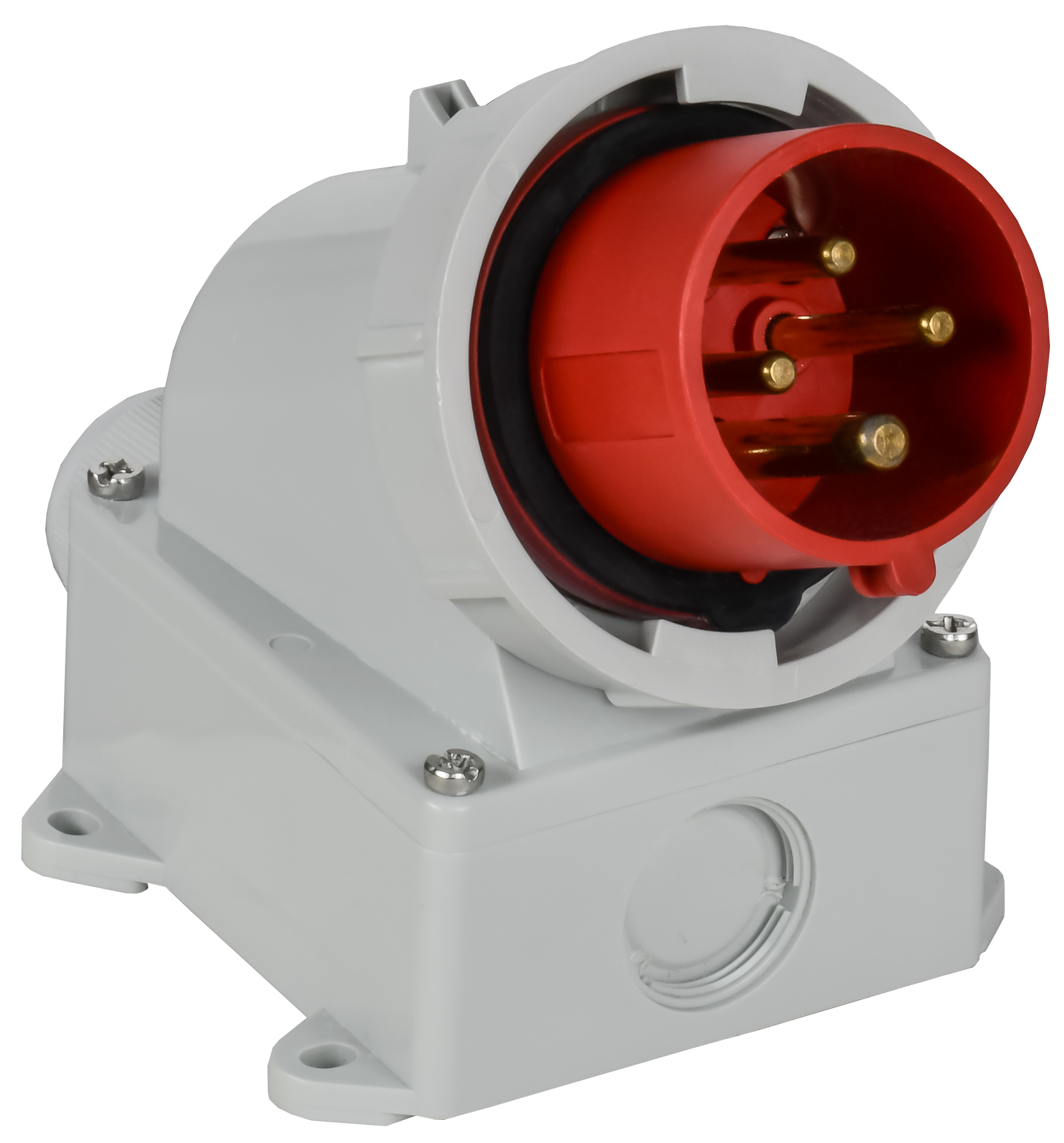 Вилка стационарная ССИ-5142 16А-6ч/380В 3P+PE IP67 IEK