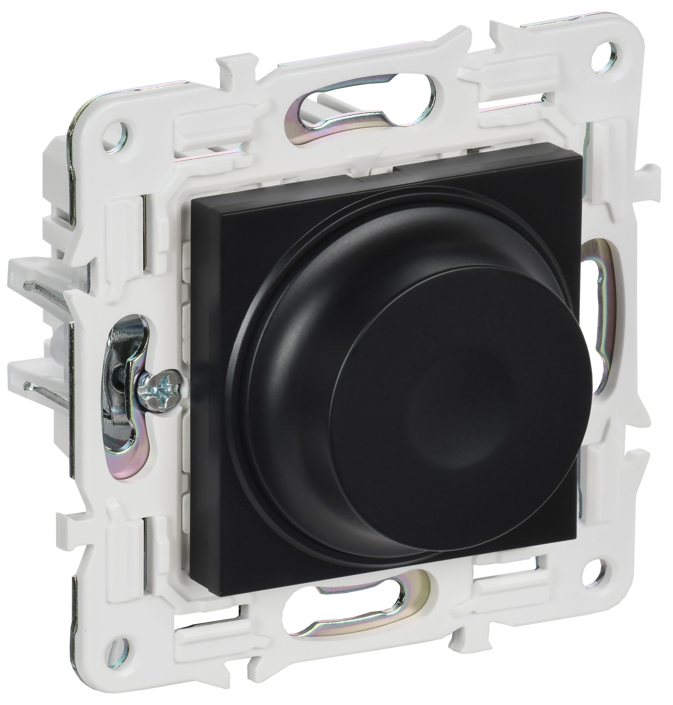 SKANDY Светорегулятор поворотный с индикацией 600Вт SK-D01Bl черный IEK