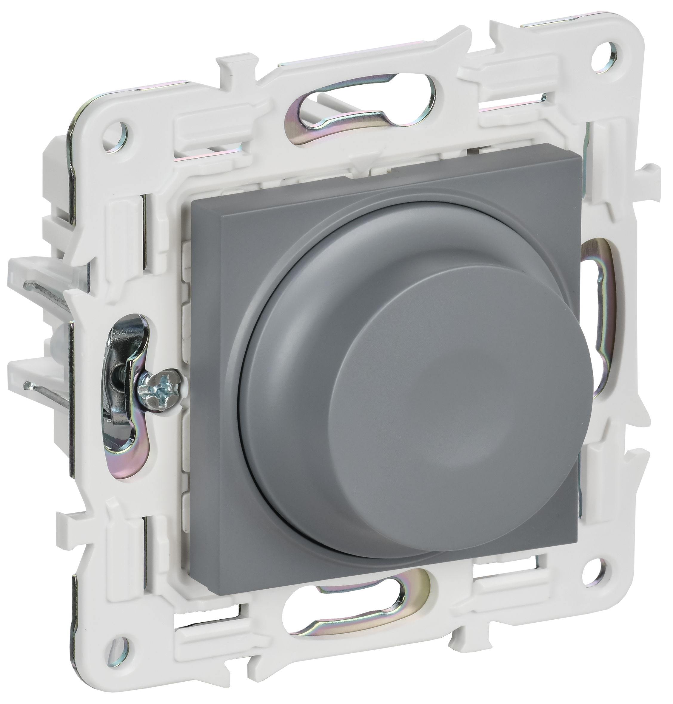 SKANDY Светорегулятор поворотный с индикацией 600Вт SK-D01Gr серый IEK