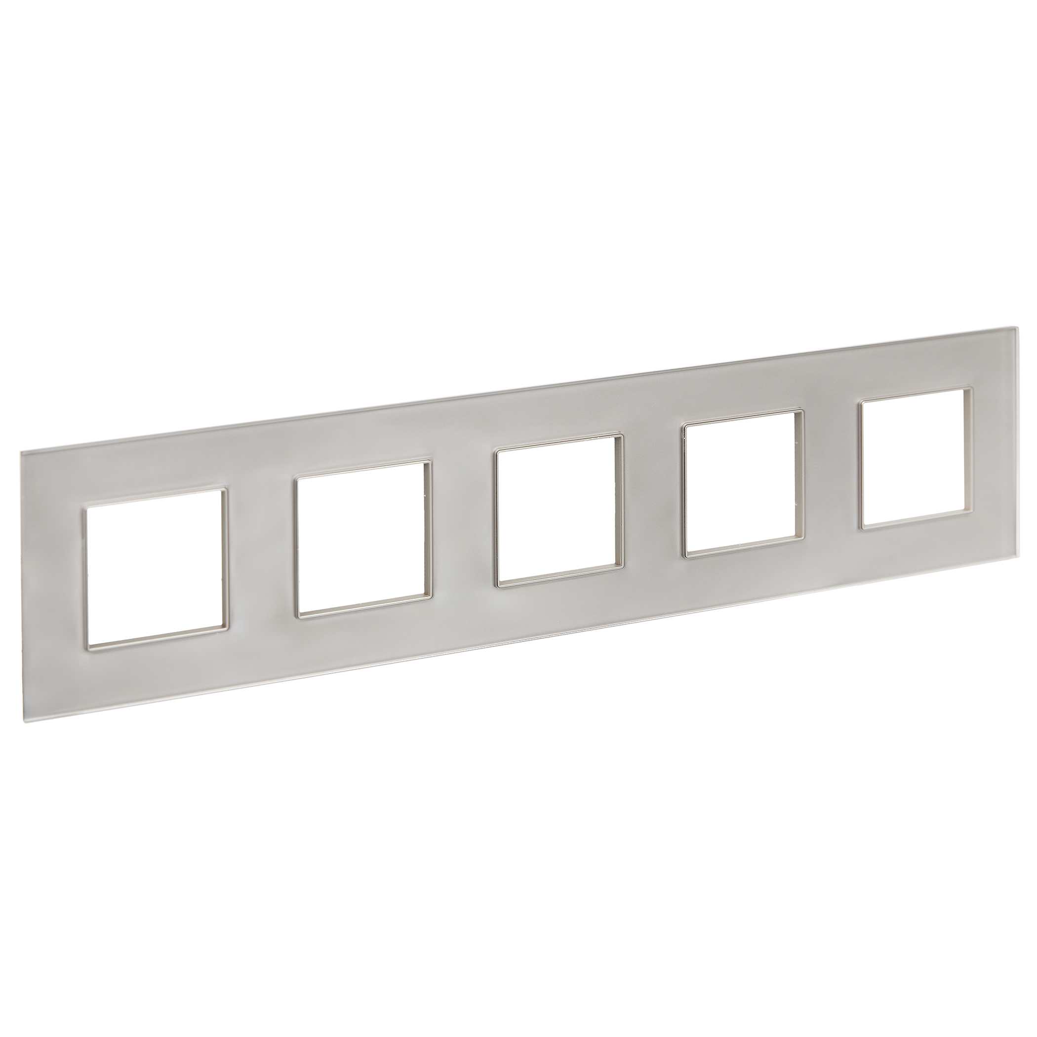 SKANDY Рамка 5-местная SK-F25Sh стекло шампань IEK