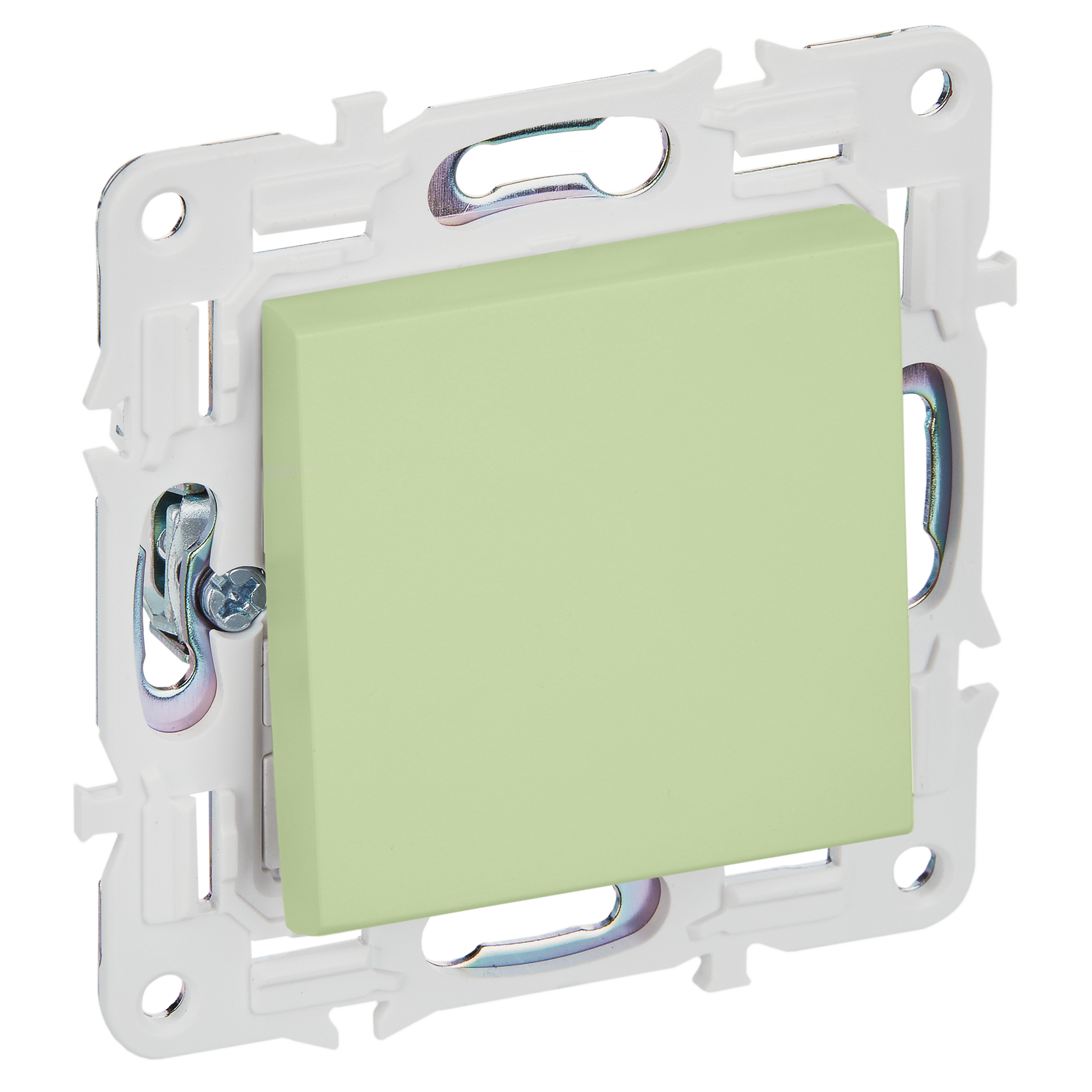 SKANDY Выключатель 1-клавишный перекрестный 10А SK-V03G мятный IEK