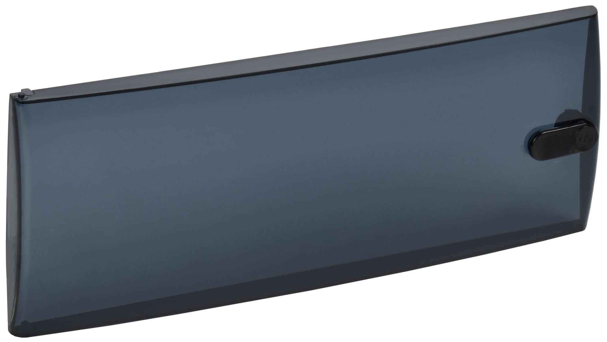 Дверца для корпуса пластикового ЩРН(В)-П-12 IP41 черная прозрачная TEKFOR
