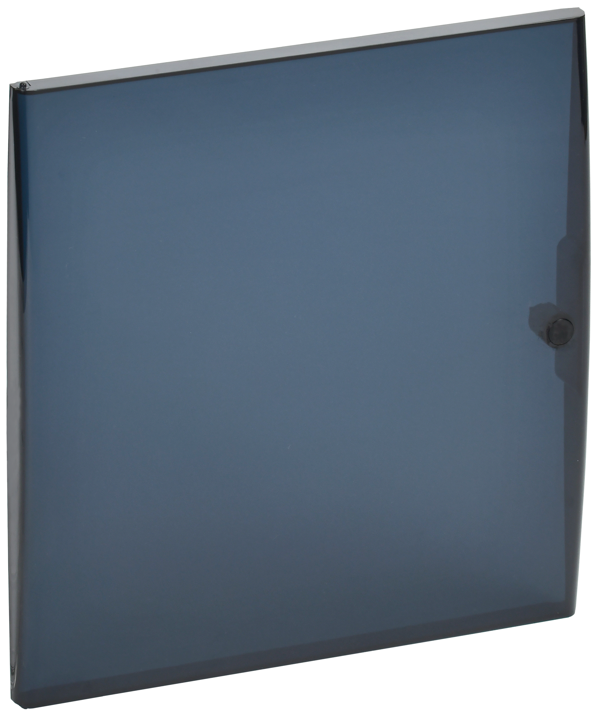 Дверца для корпуса пластикового ЩРН(В)-П-24 IP41 черная прозрачная TEKFOR