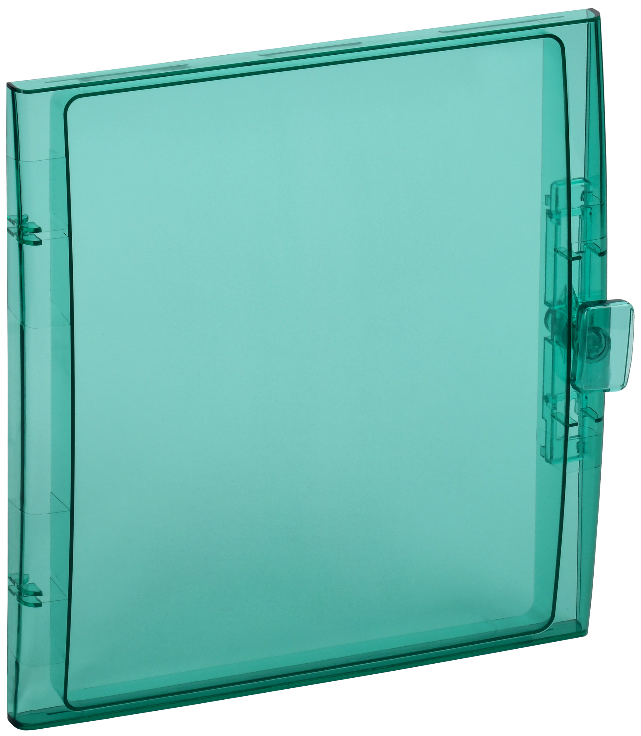 Дверца для корпуса пластикового КМПн-24 IP65 зеленая прозрачная TEKFOR