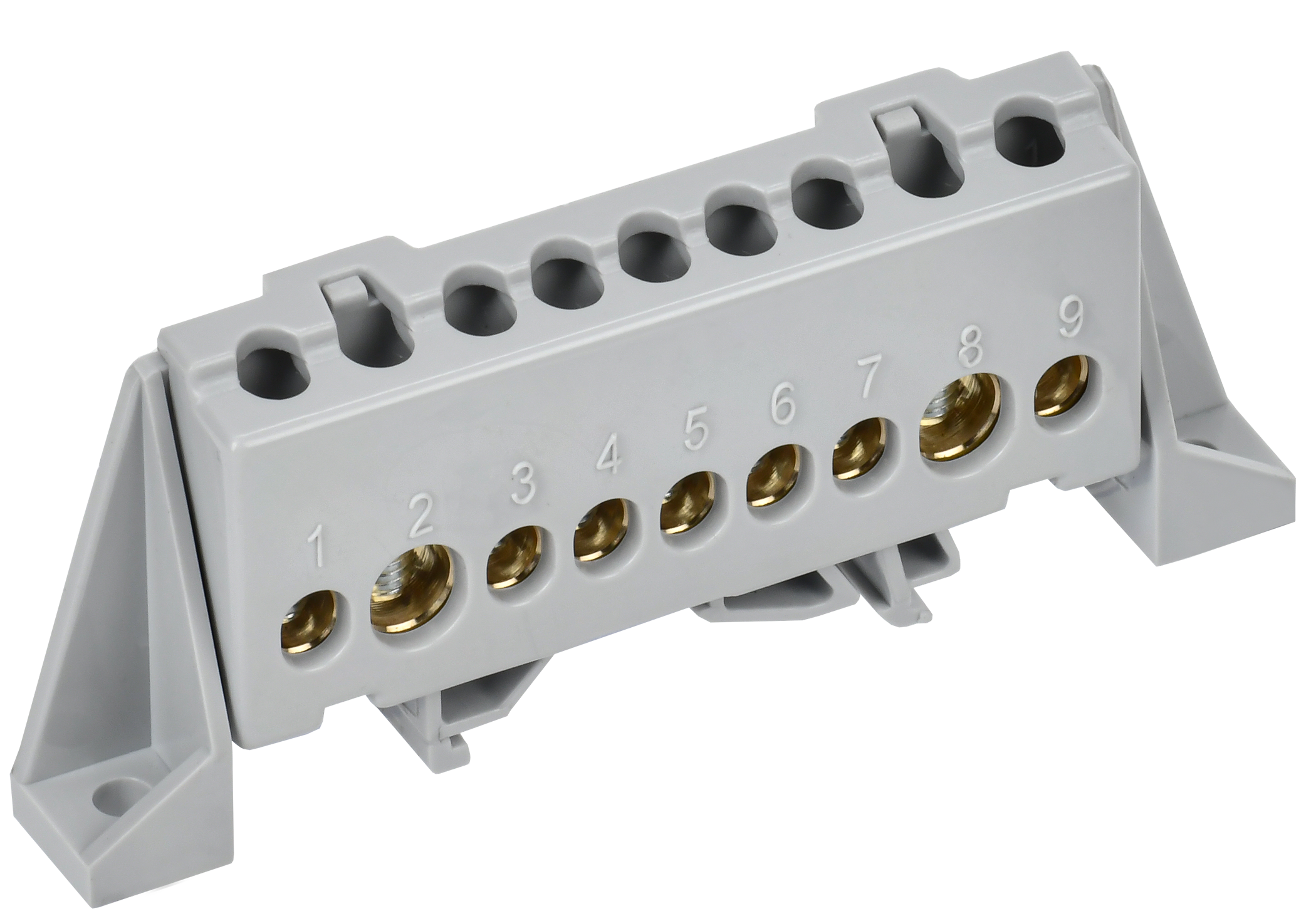 TEKFOR Шина L фаза в комбинированном DIN-изоляторе Стойка 8х12-9-Ср IEK