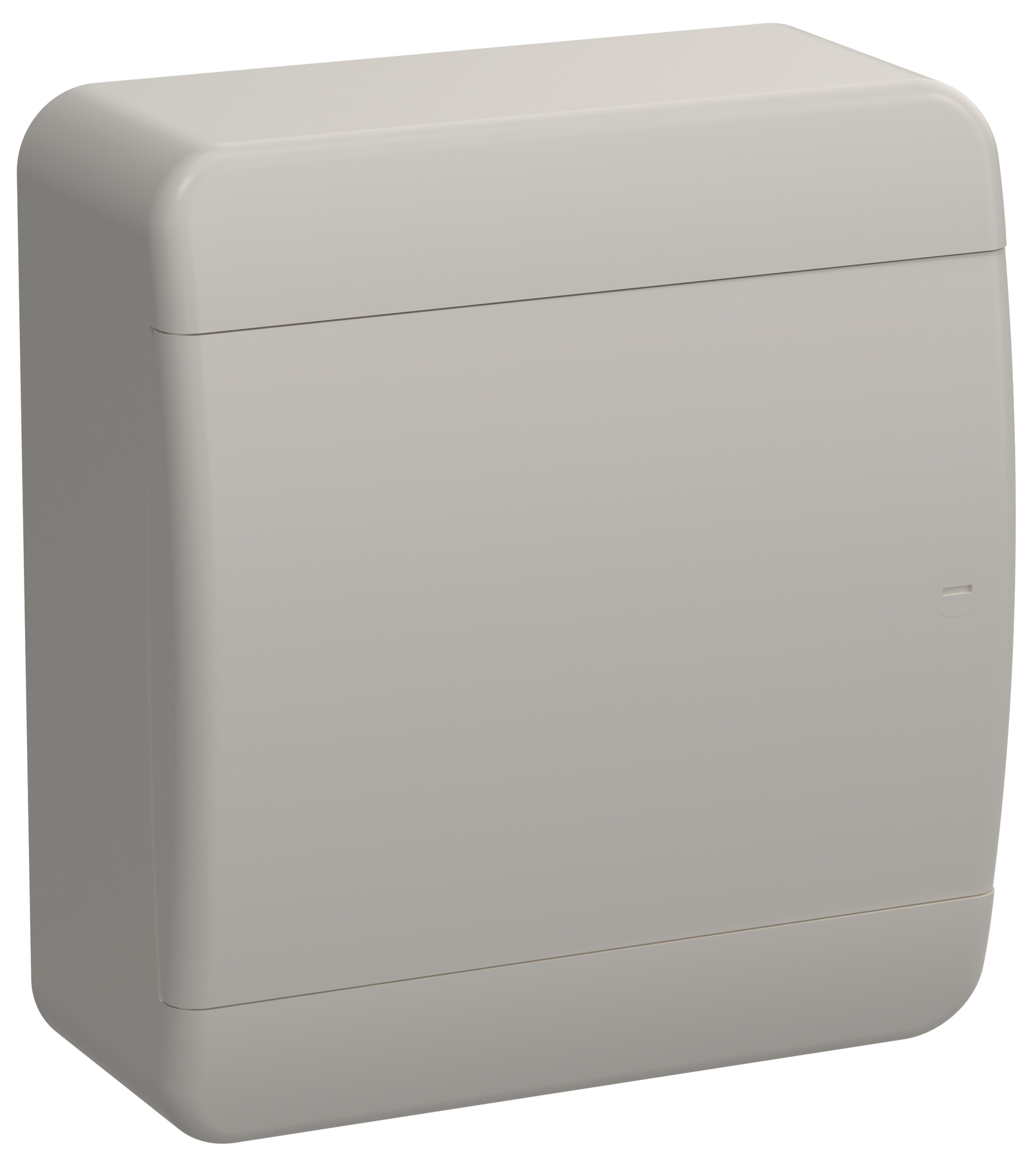 Корпус пластиковый навесной на 8 модулей ЩРН-П-8 IP41 TEKFOR белая дверь