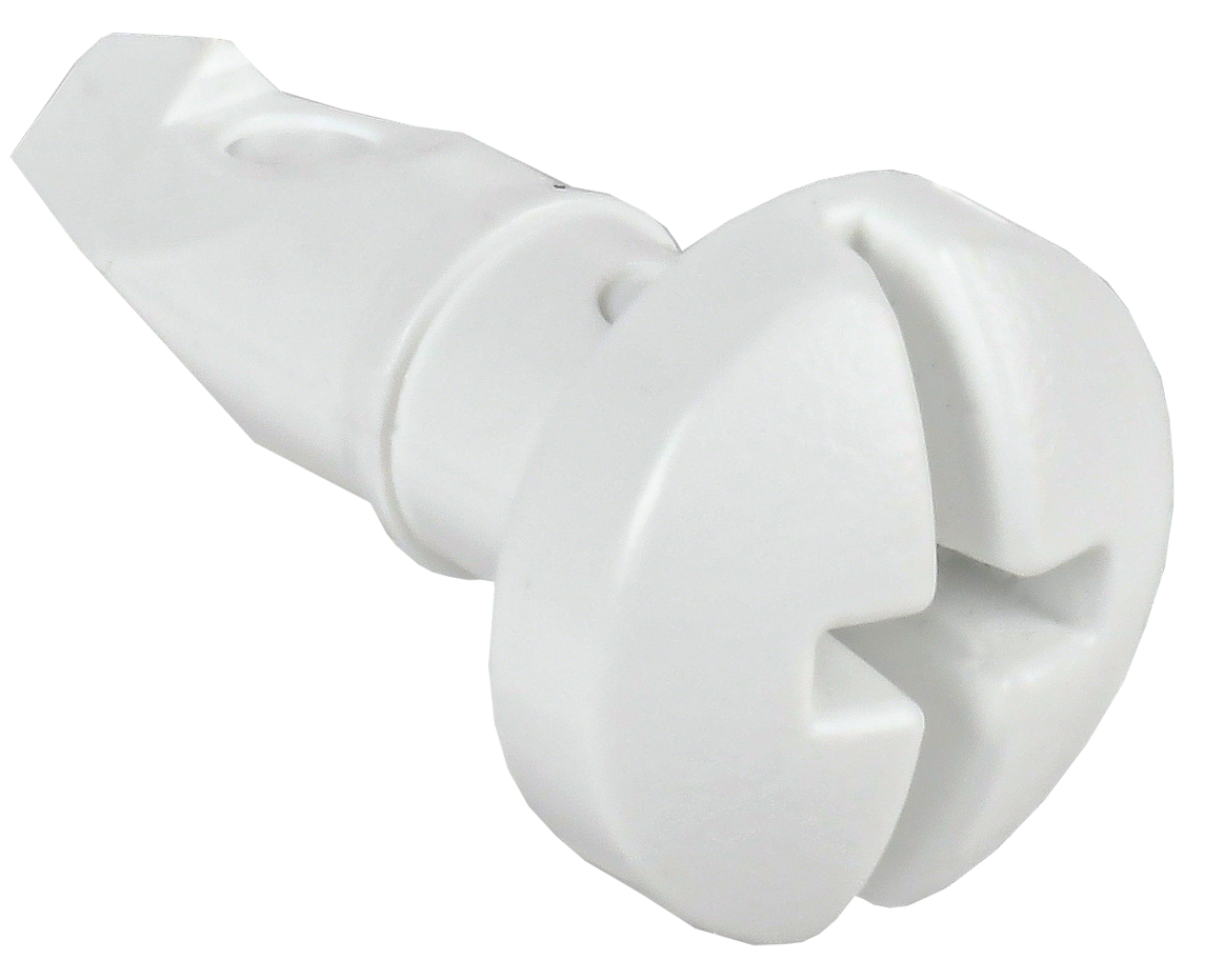 Винт фальш-панели фиксирующий белый TITAN 5 IEK