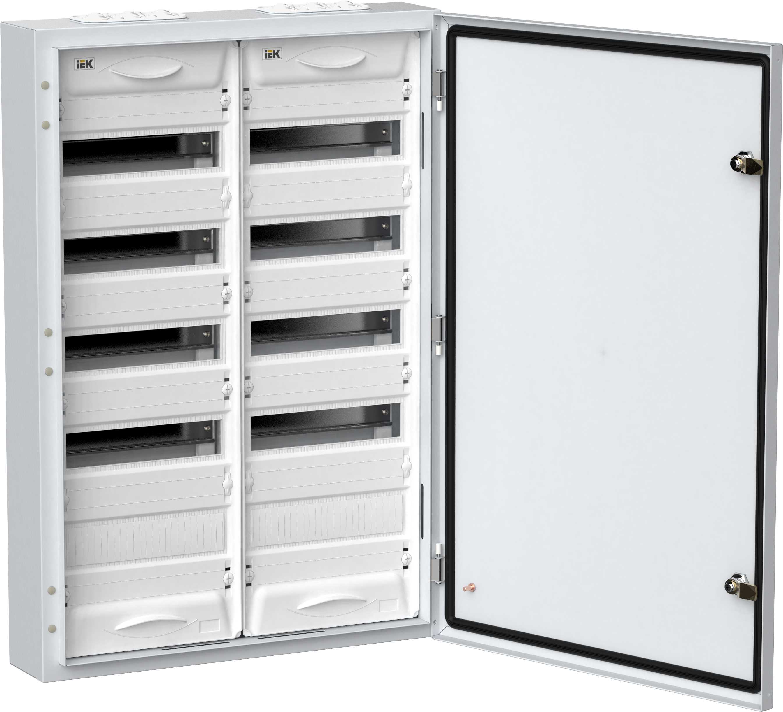 TITAN 5 Корпус металлический ЩРн-120 (2х60) 835х570х140 IP54 белый