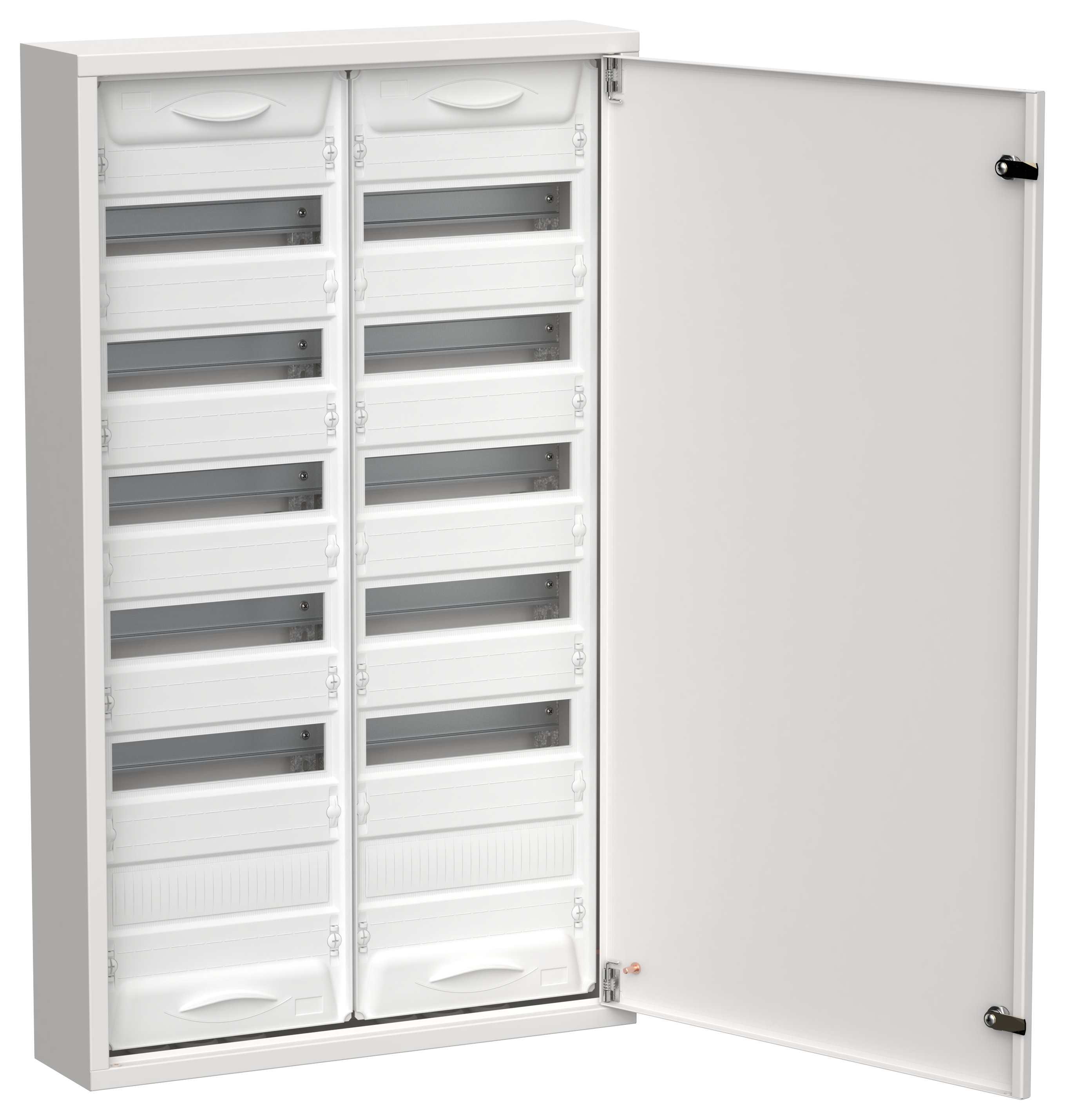 TITAN 5 Корпус металлический ЩРн-144 (2х72) 960х570х140мм IP31 белый (одна дверь) IEK