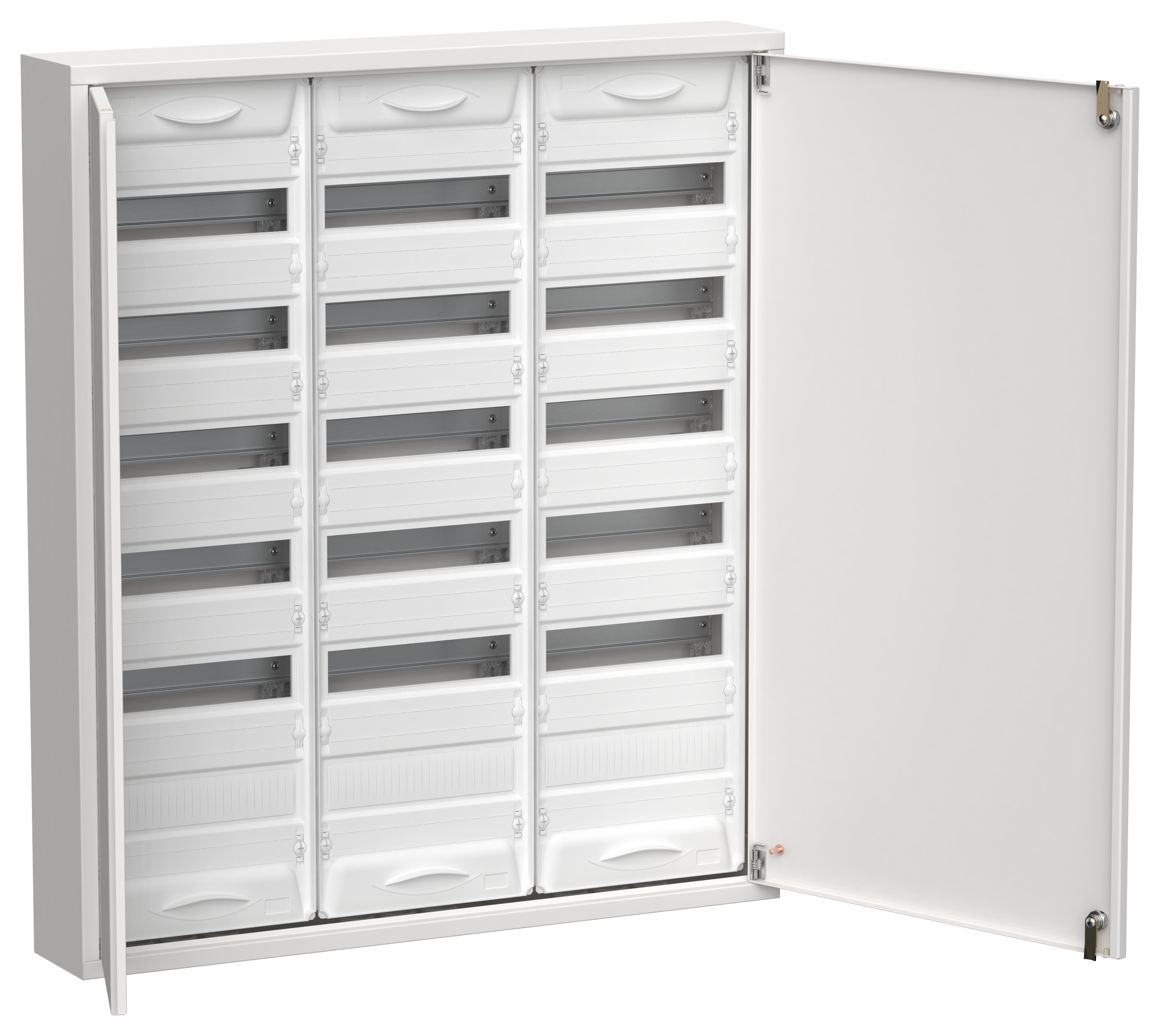 TITAN 5 Корпус металлический ЩРн-216 (3х72) 960х830х140мм IP31 белый (две двери) IEK