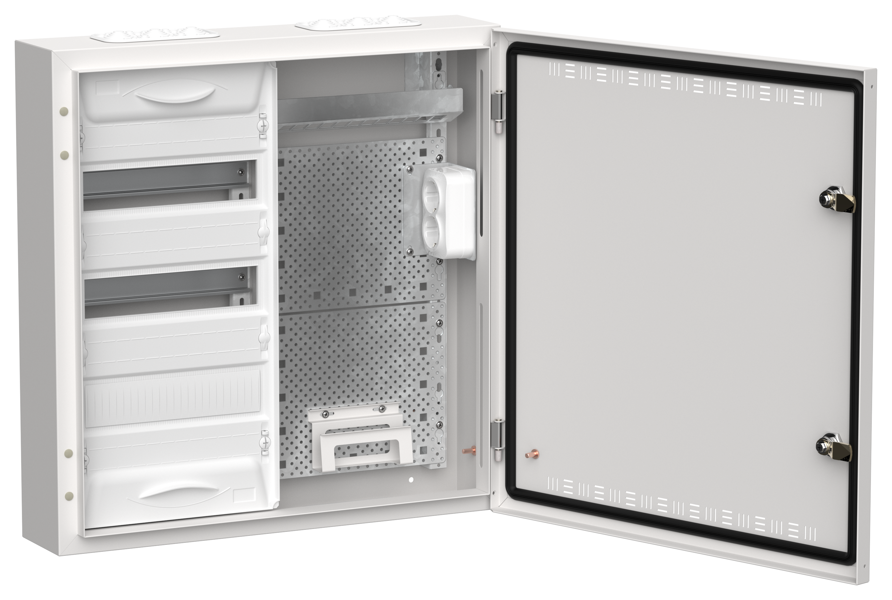 TITAN 5 Корпус комбинированный ЩРн-36 (2х36) белый IEK