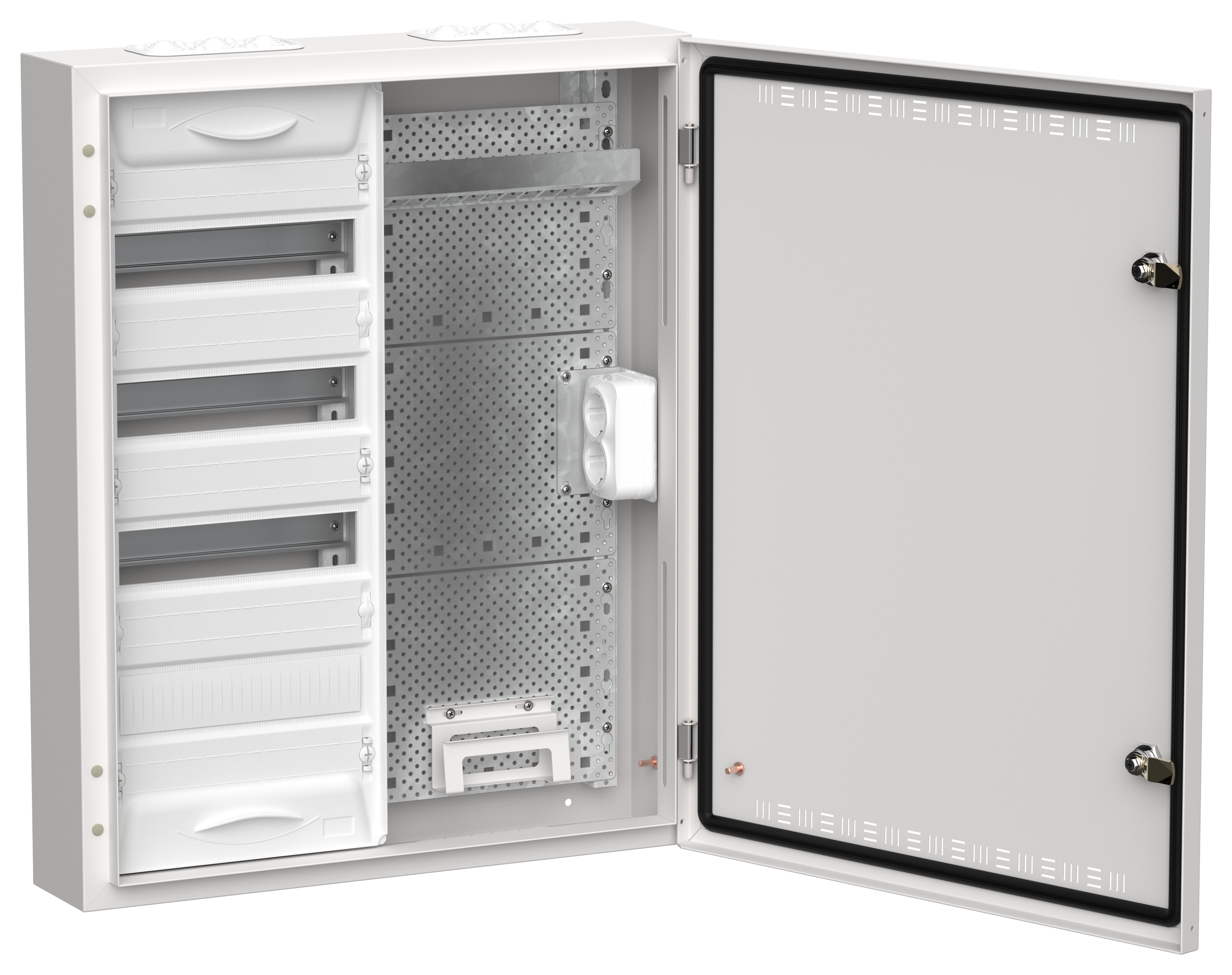 TITAN 5 Корпус комбинированный ЩРн-48 (2х48) белый IEK