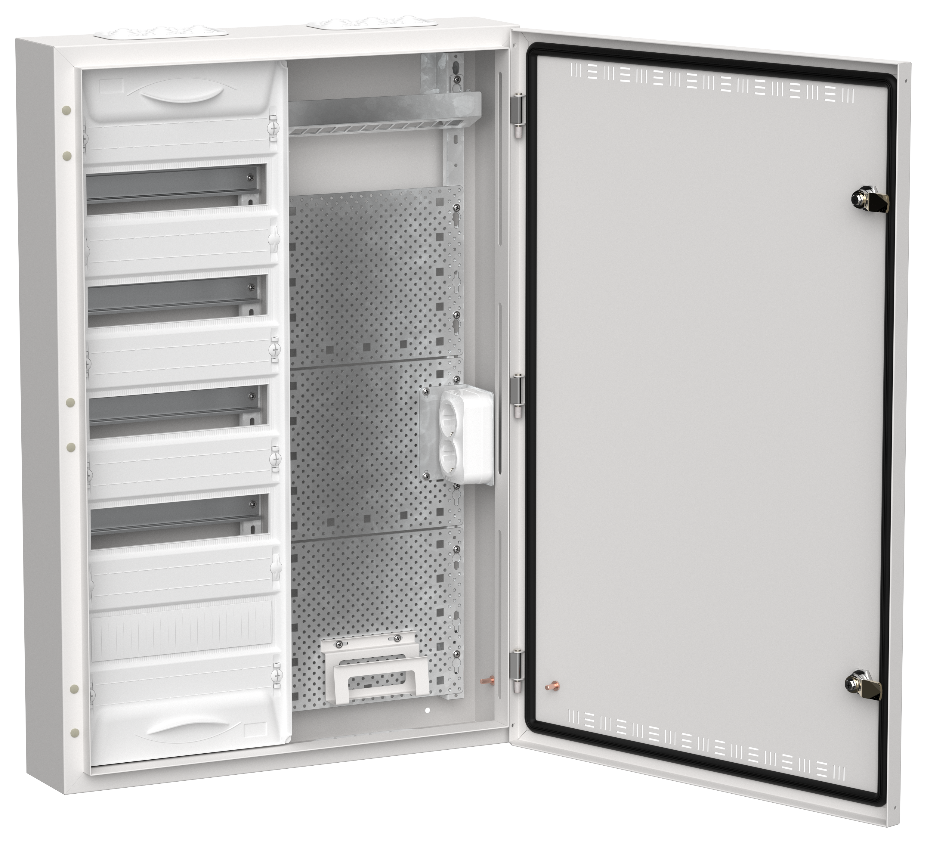 TITAN 5 Корпус комбинированный ЩРн-60 (2х60) белый IEK